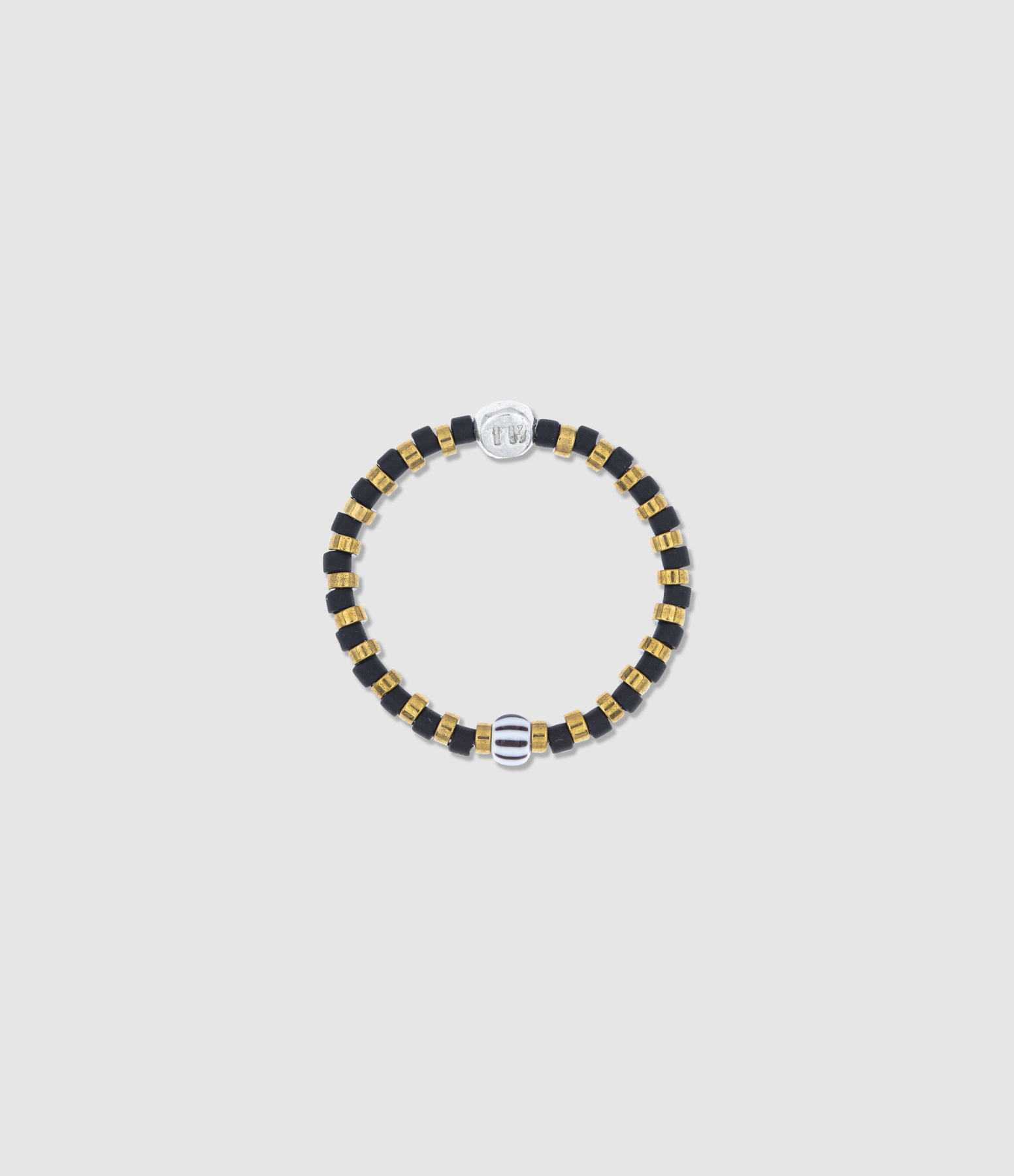 Bague Heishi Noir 56mm