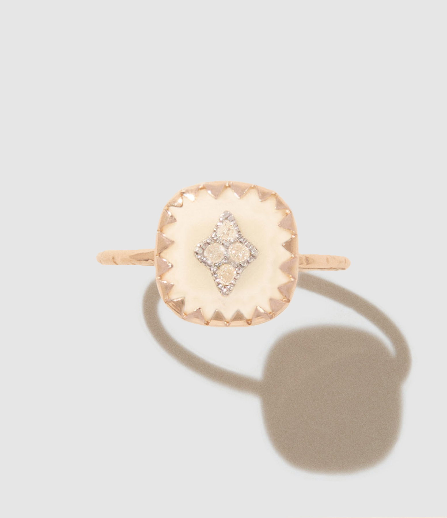 Bague Pierrot Blanche
