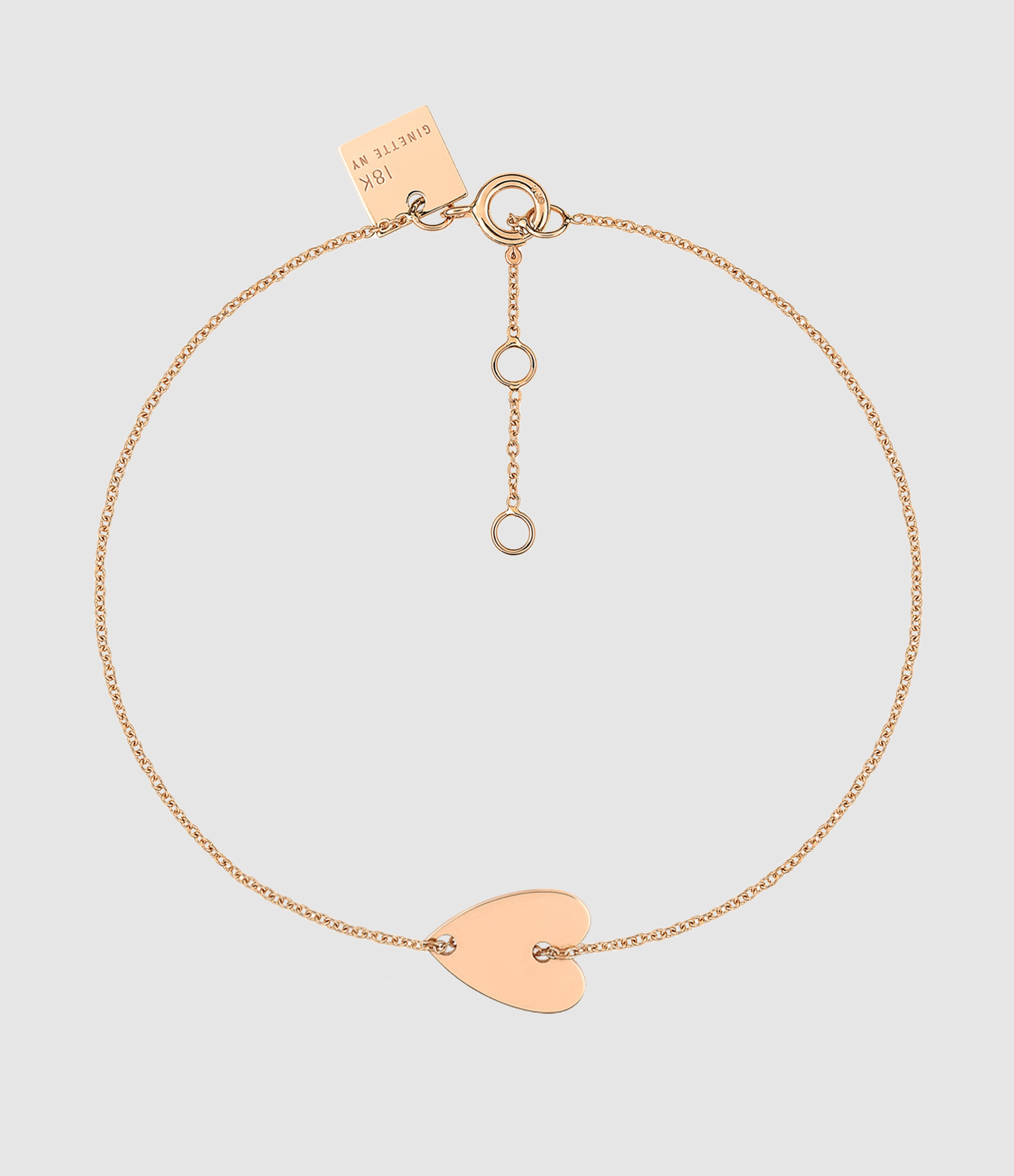Bracelet Angèle Mini Cœur Or Rose
