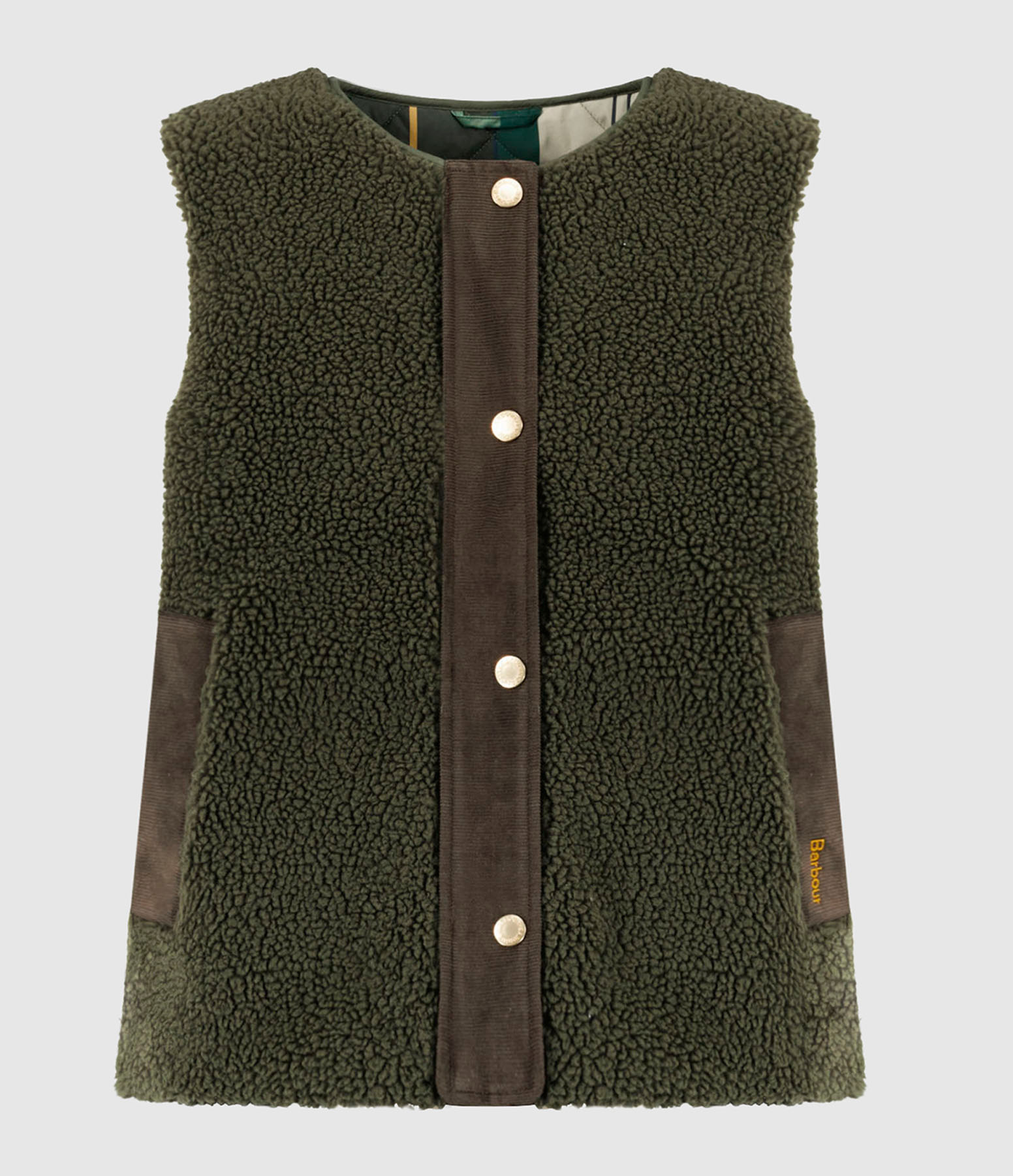 Gilet/Poncho Dulsie Liner Olive Ancient