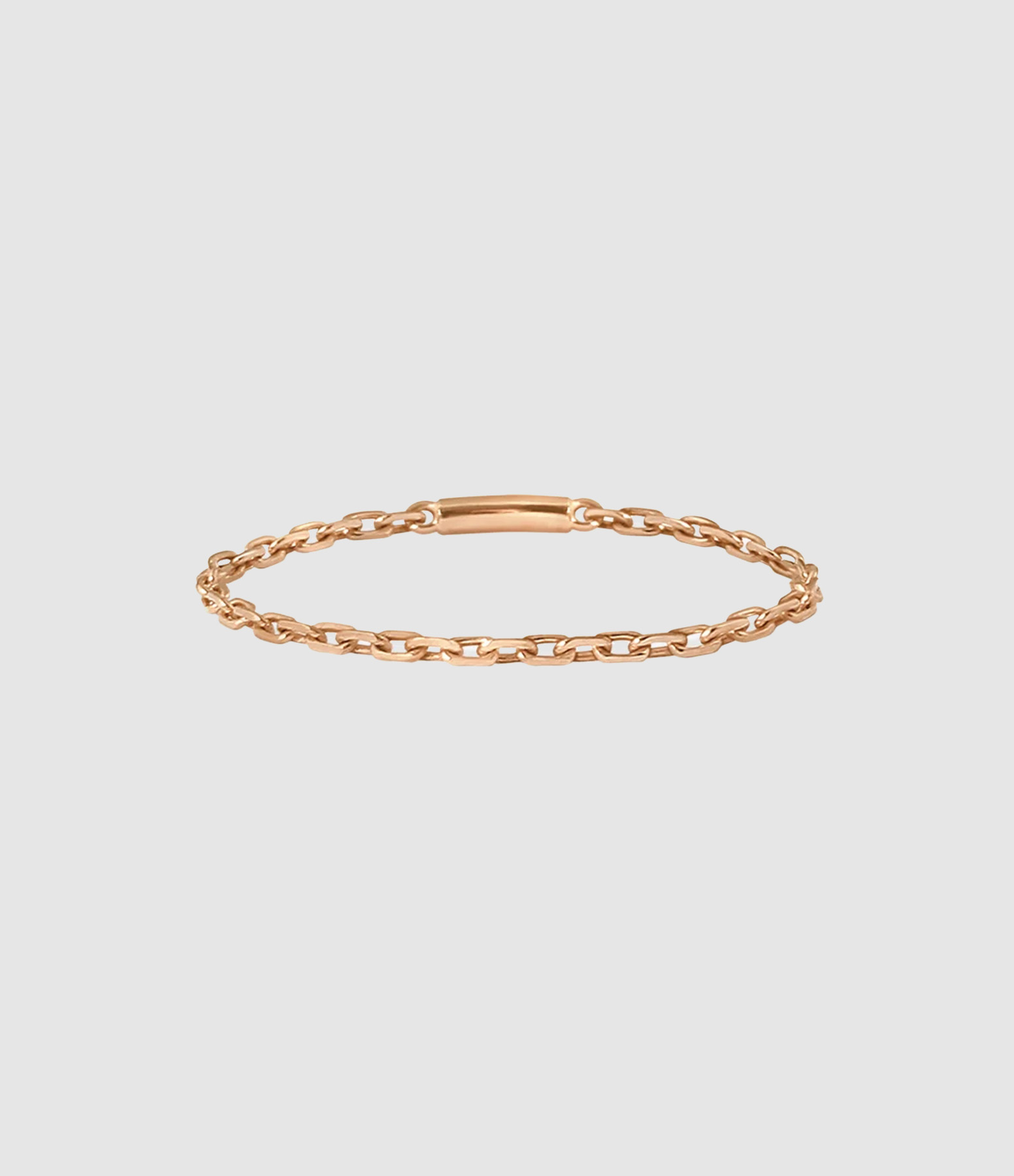 Bague Chaine Calamity Jane Or Rose
