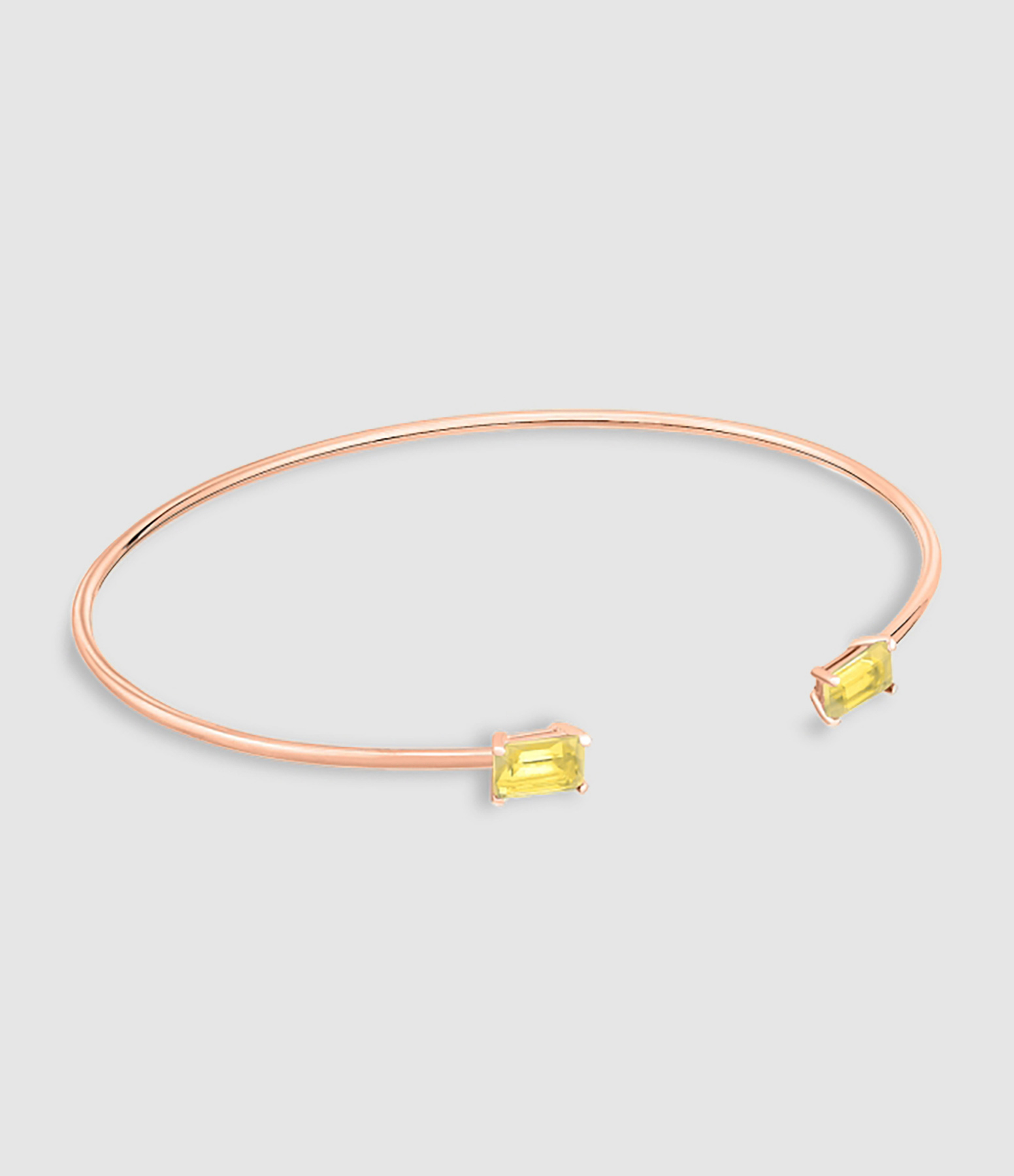 Jonc Cocktail Quartz Citron