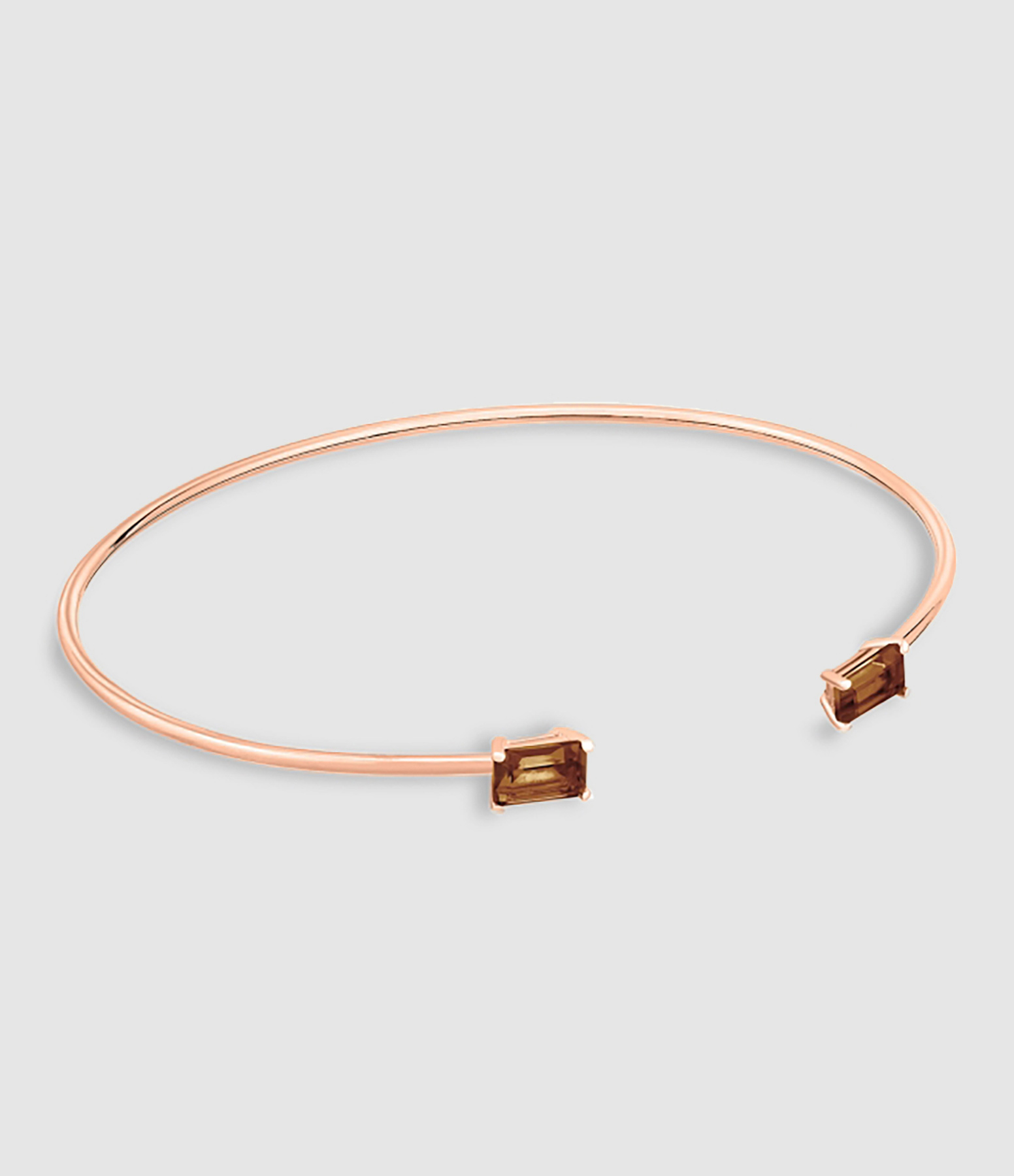 Jonc Cocktail Quartz Fumé