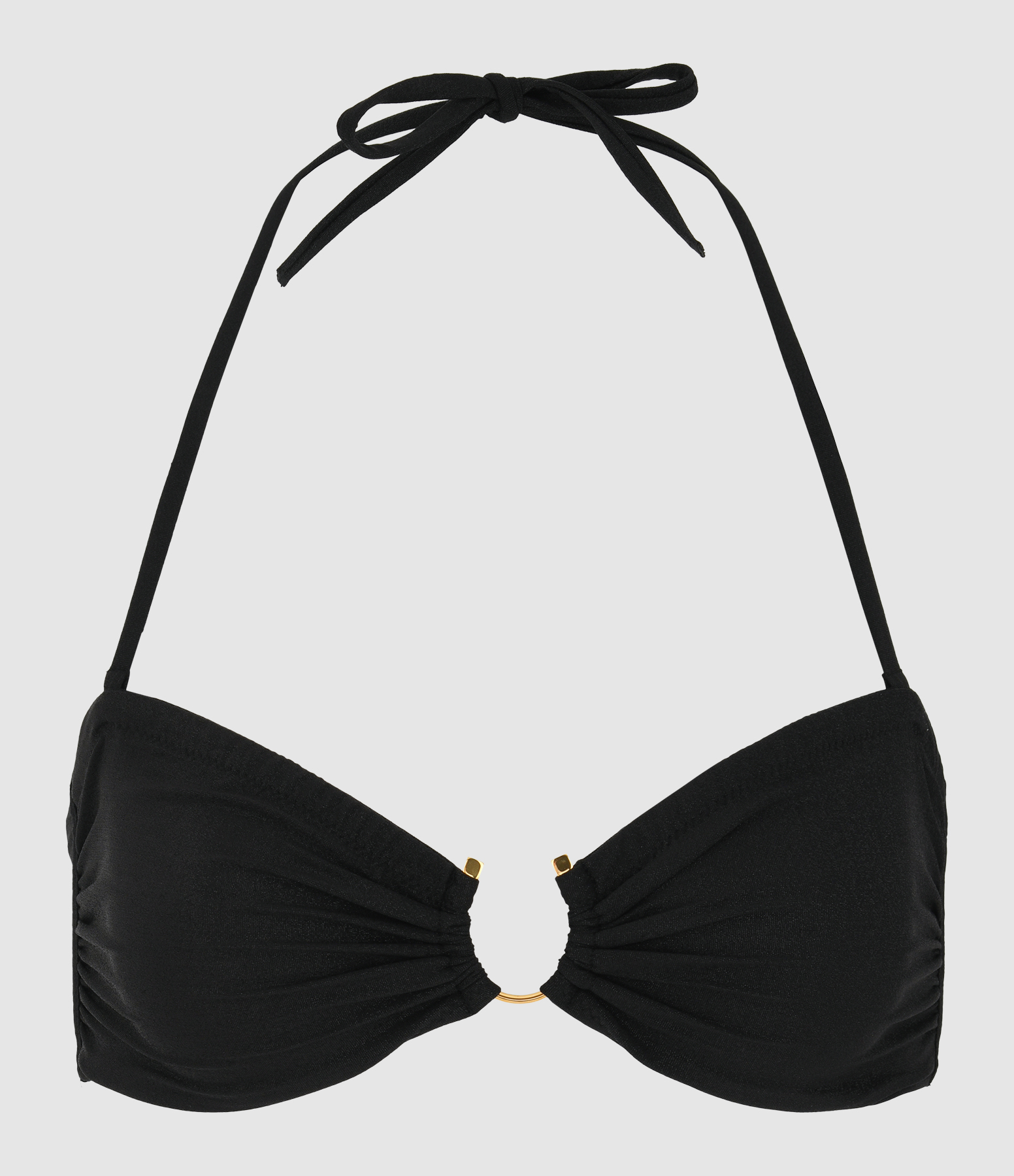 Haut de Maillot Flavia Lurex Noir
