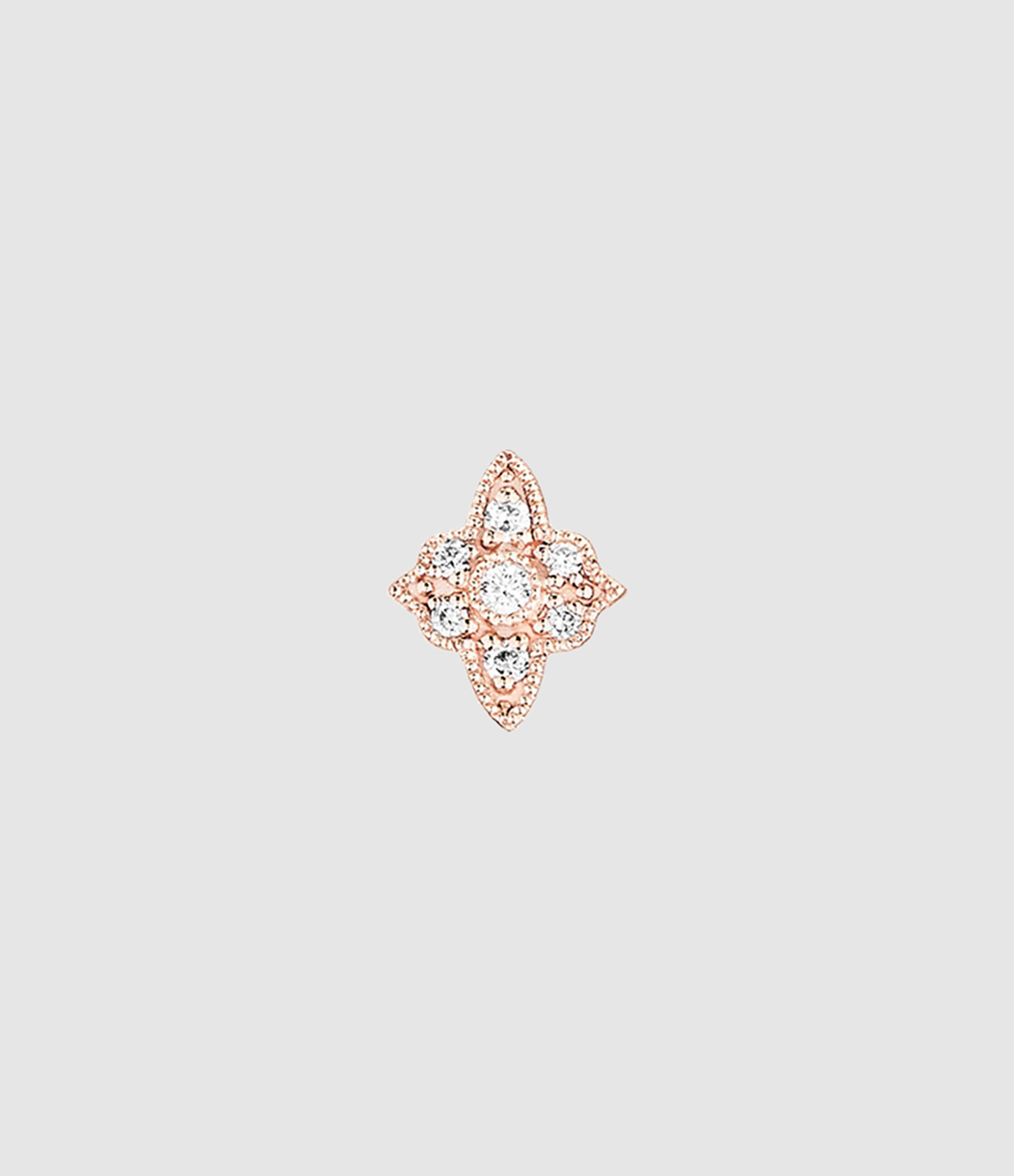 Boucle d'oreille Belle Époque PM Or Diamants (vendue à l'unité)