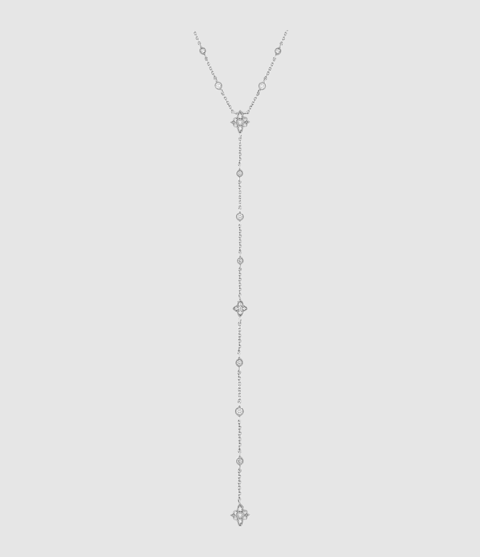 Collier Long Belle Époque Or Diamants