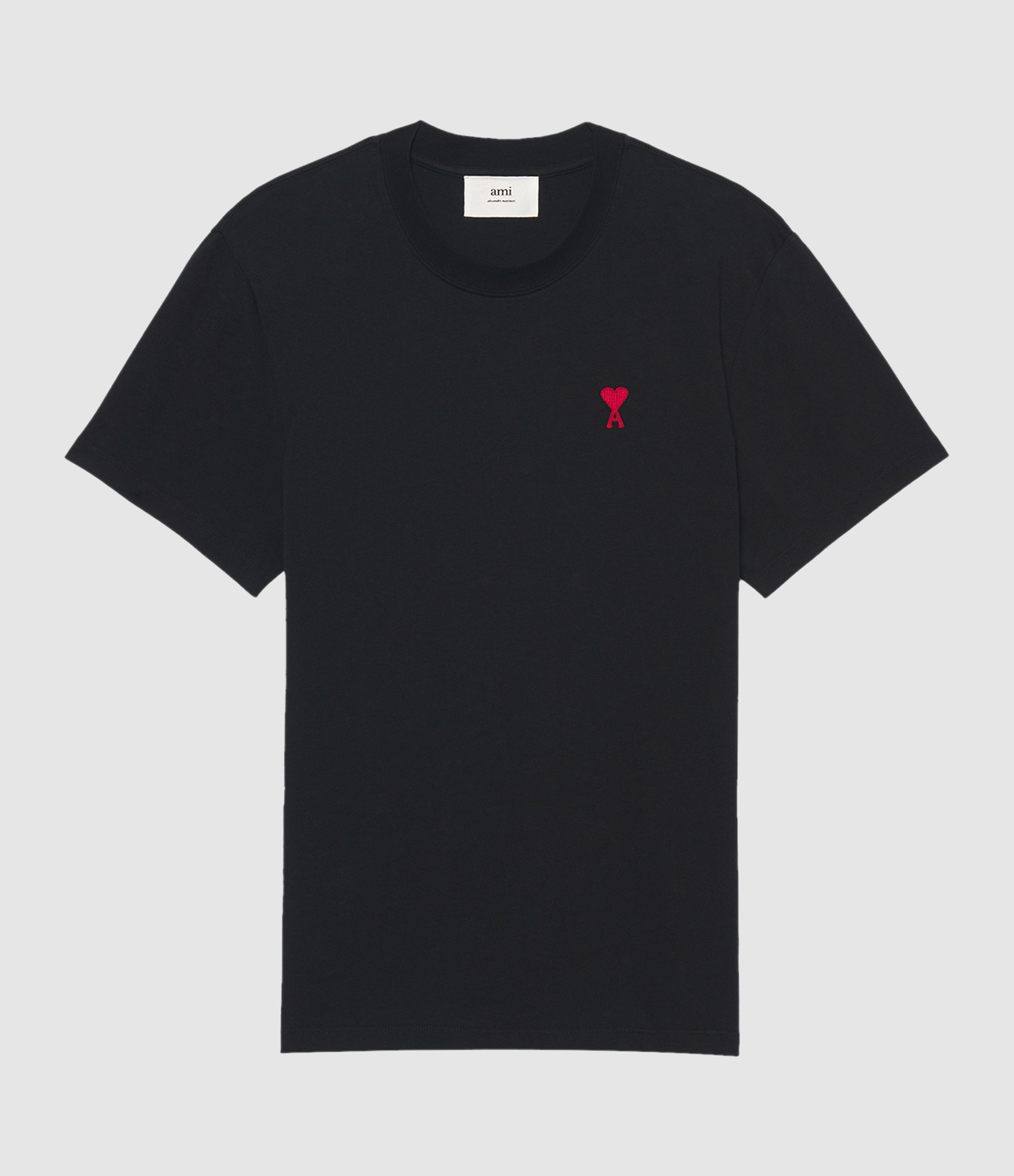 Tee-shirt Unisexe Ami de Cœur Coton Biologique Noir