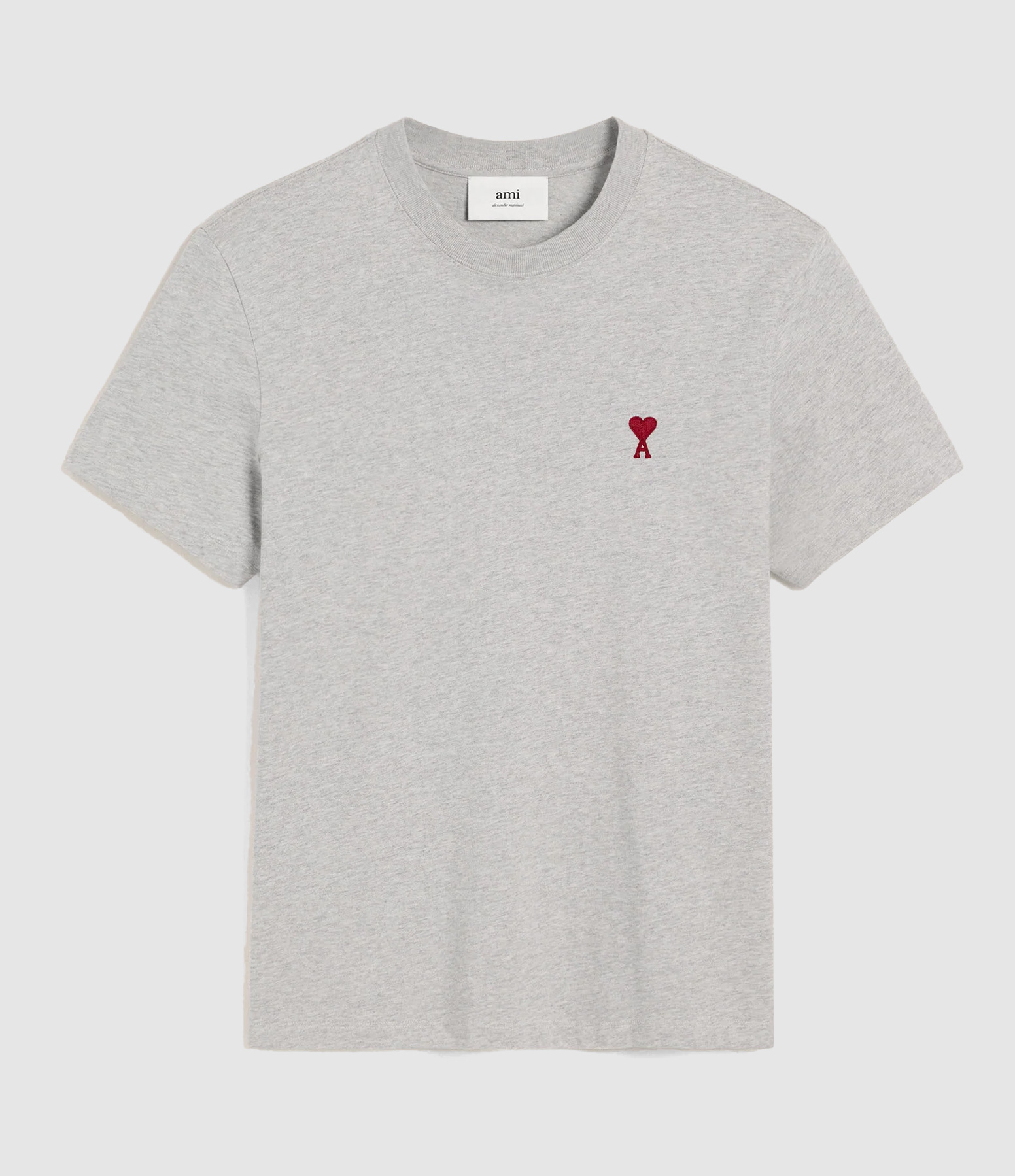 Tee-shirt Ami de Cœur Rouge Gris