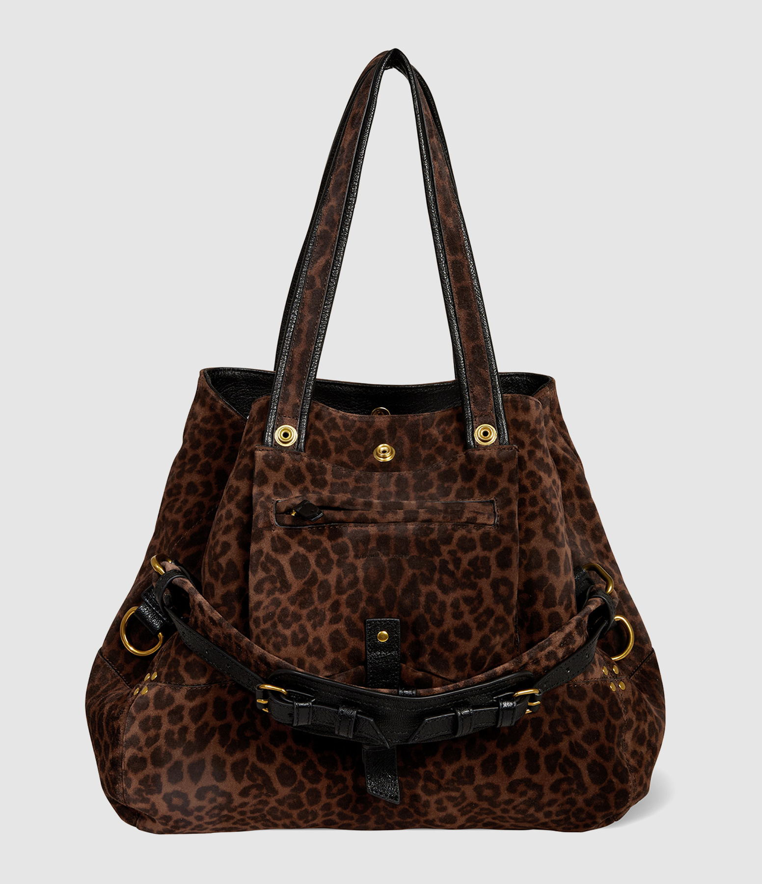 Sac Billy M Imprimé Léopard Naturel