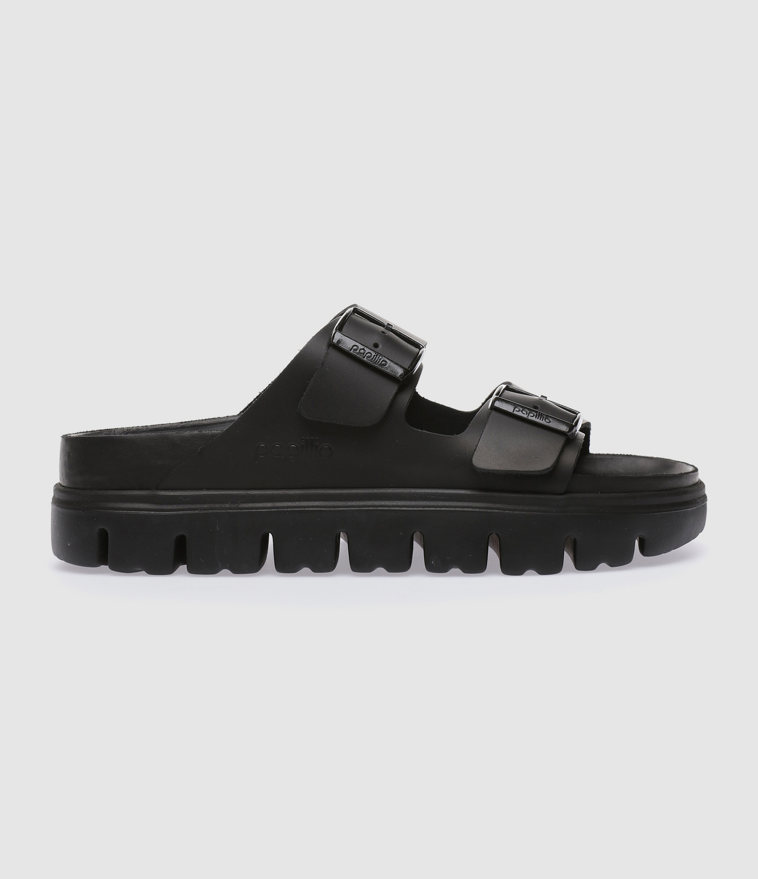 Sandales Arizona Chunky Cuir Noir