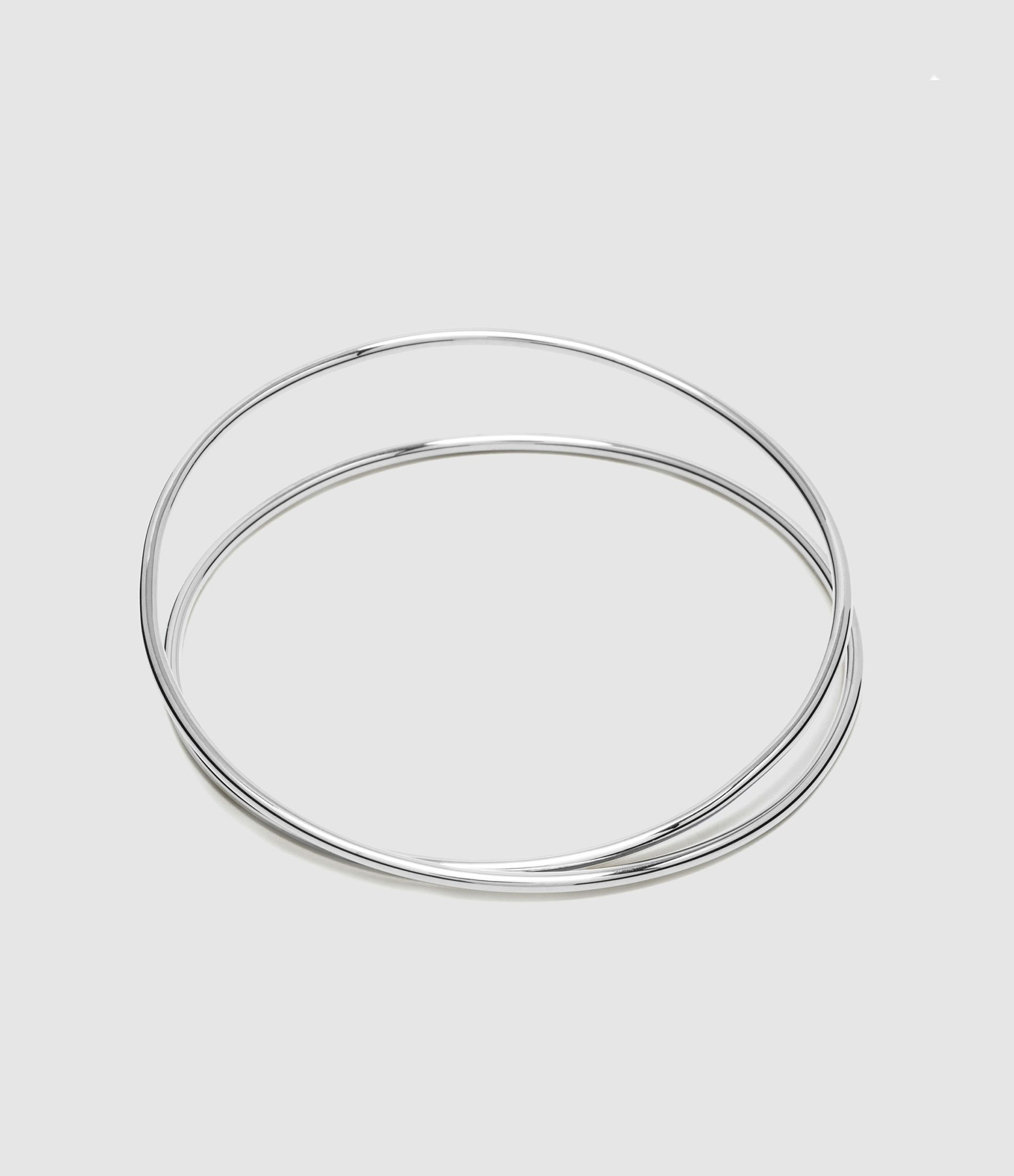 Jonc Fermé Spirale 2.0 Argent