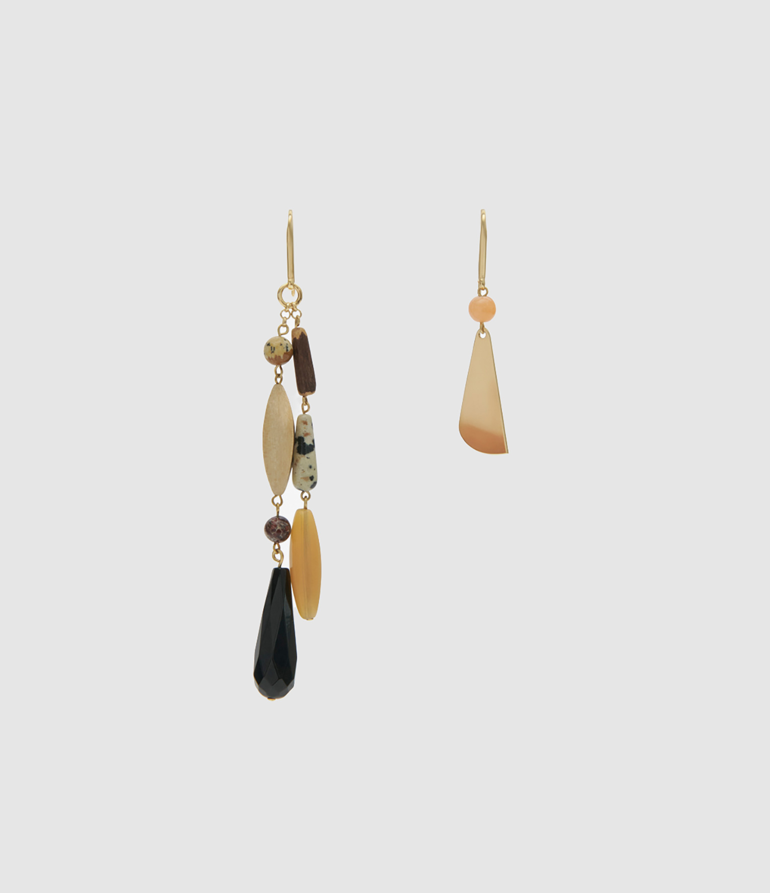 Boucles D'Oreilles Asymmetric Natural
