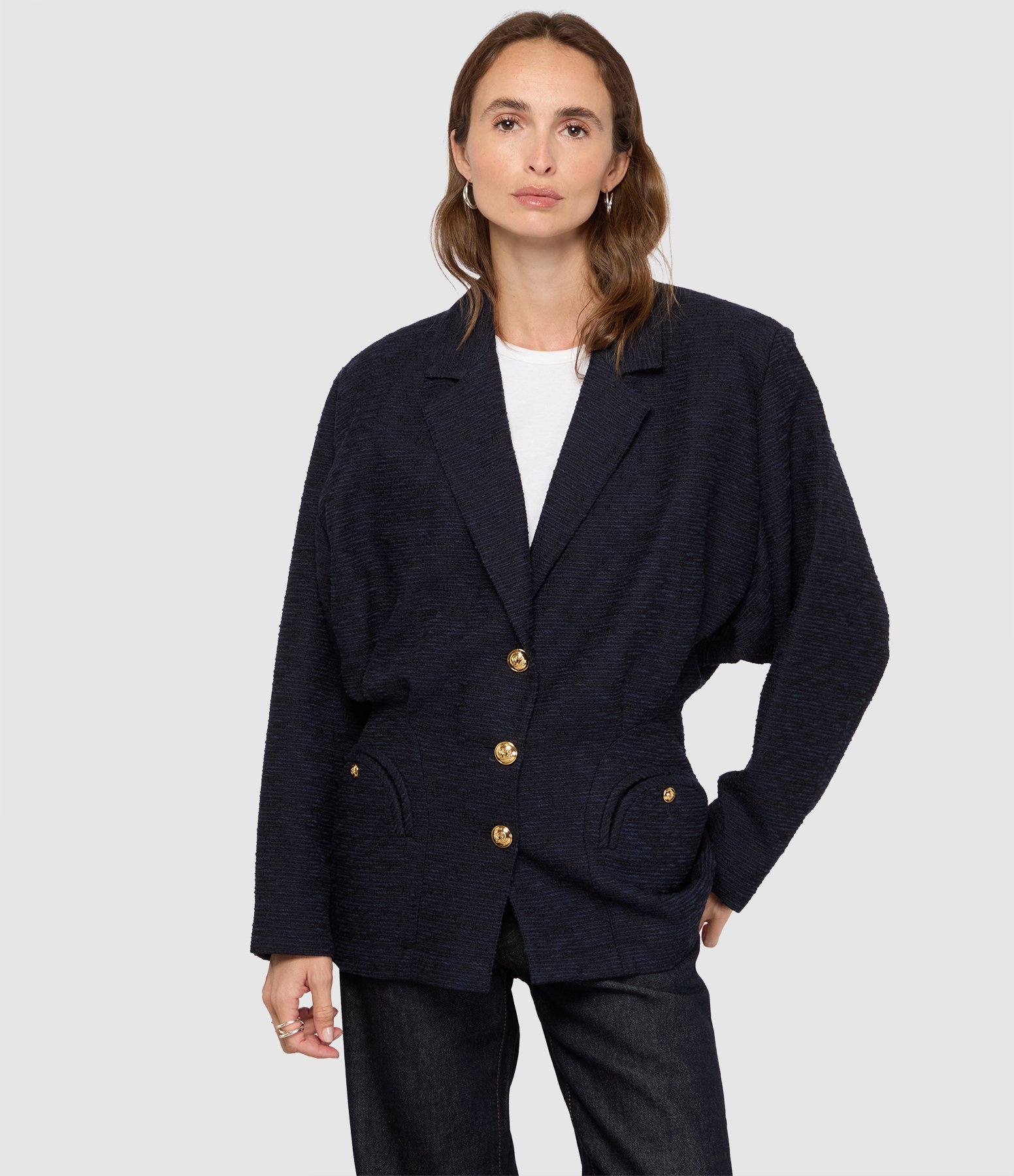 Blazer Honeybelle Esense Navy
