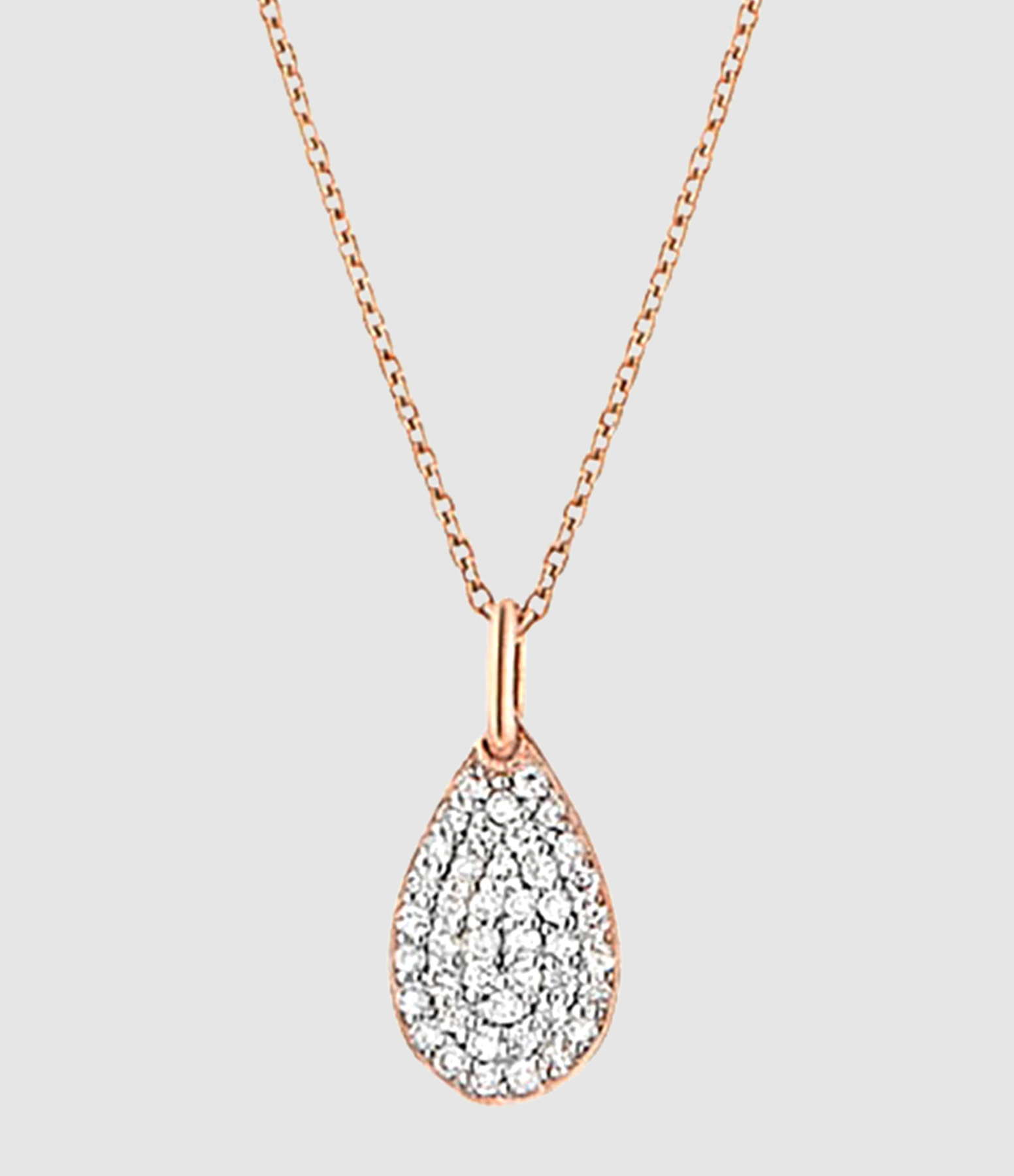 Collier Bliss Diamants Or Rose
