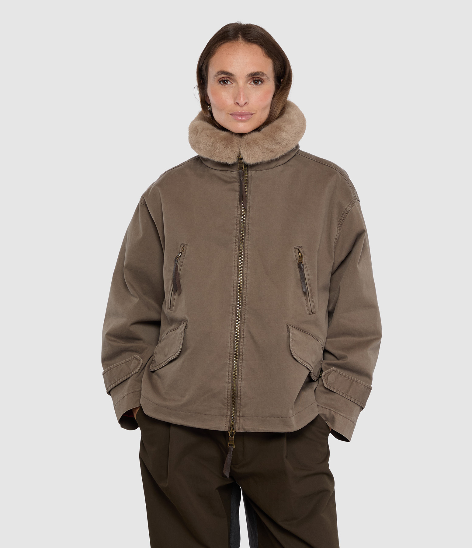 Veste Tyra II Taupe Dtm