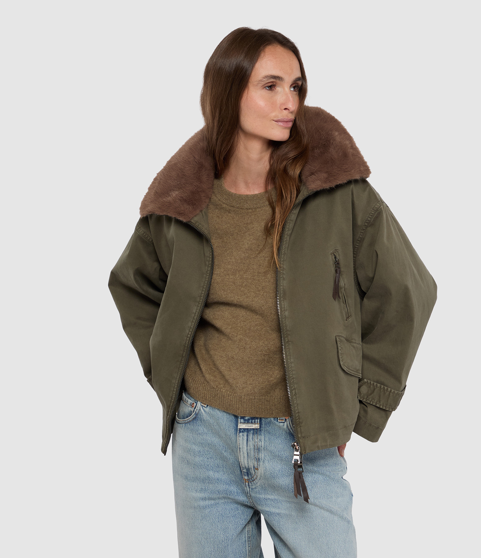 Veste Tyra II Blonde Khaki Brown