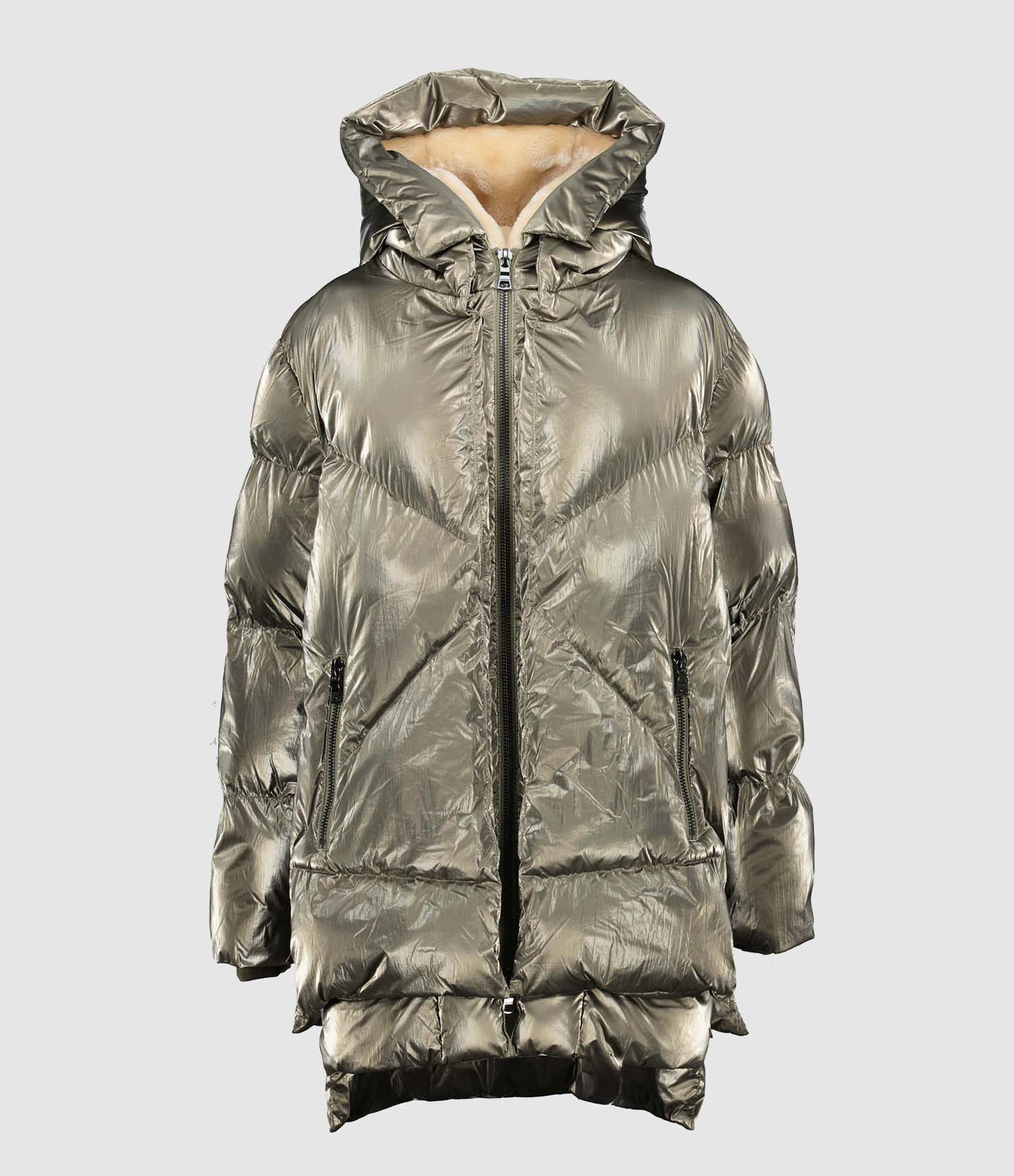 Doudoune Frost M Kaki Metallic