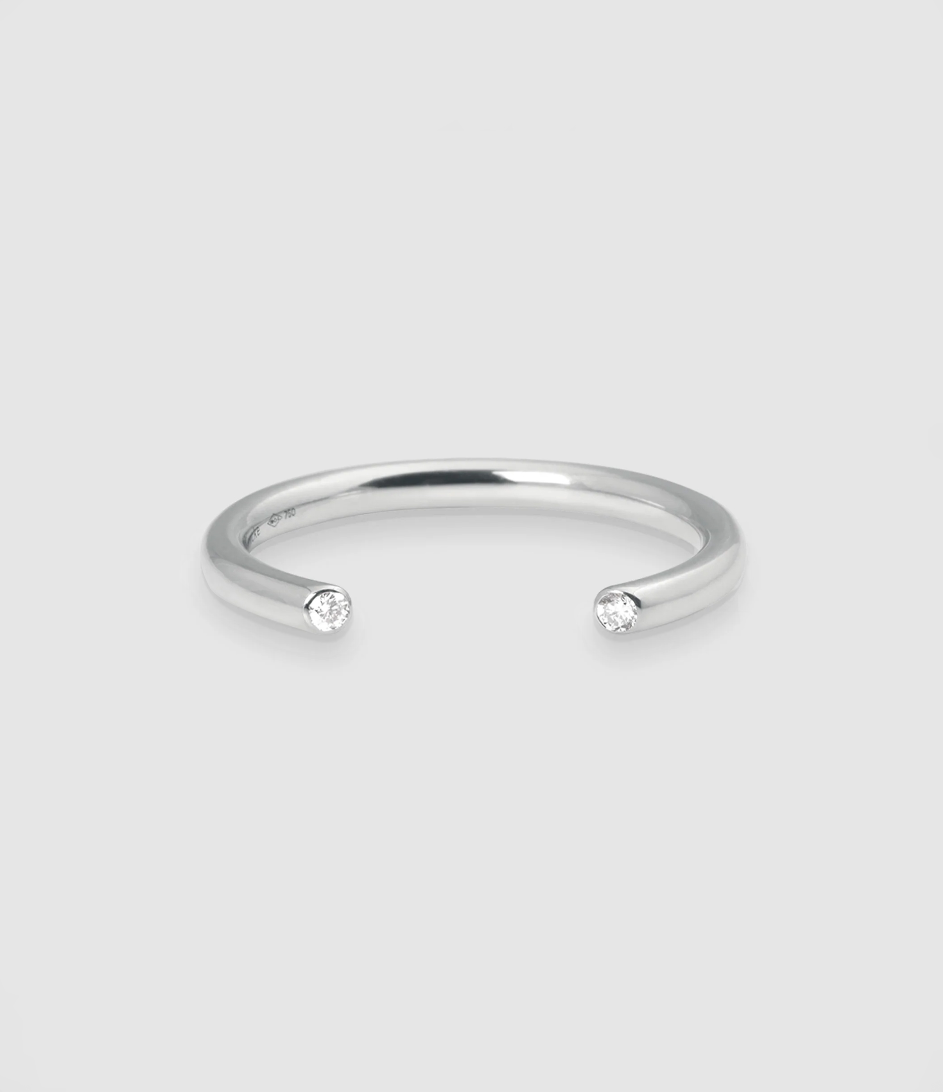 Bague Massaï Diamants Or Blanc 