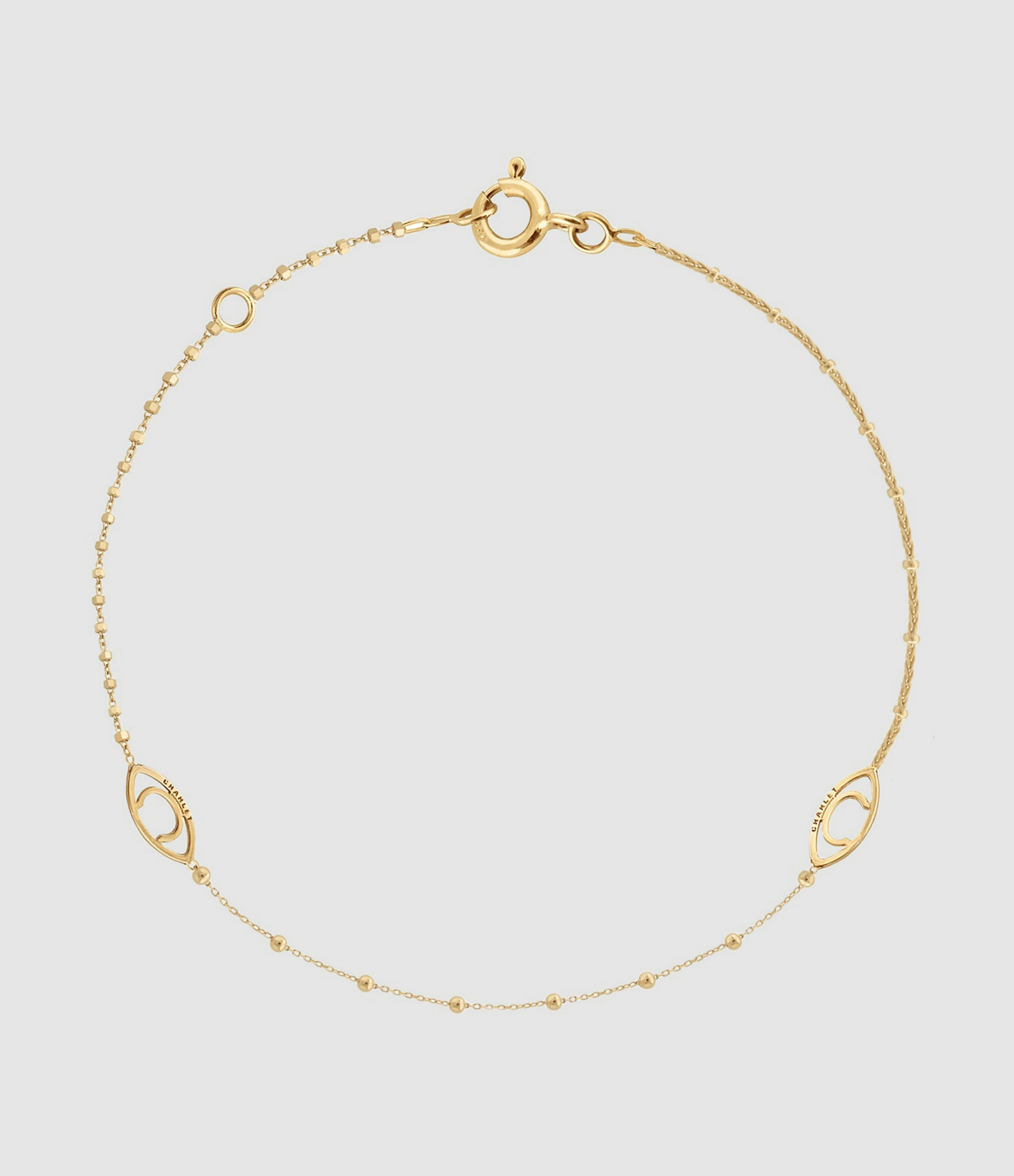 Bracelet Massilia Trilogie Or Jaune
