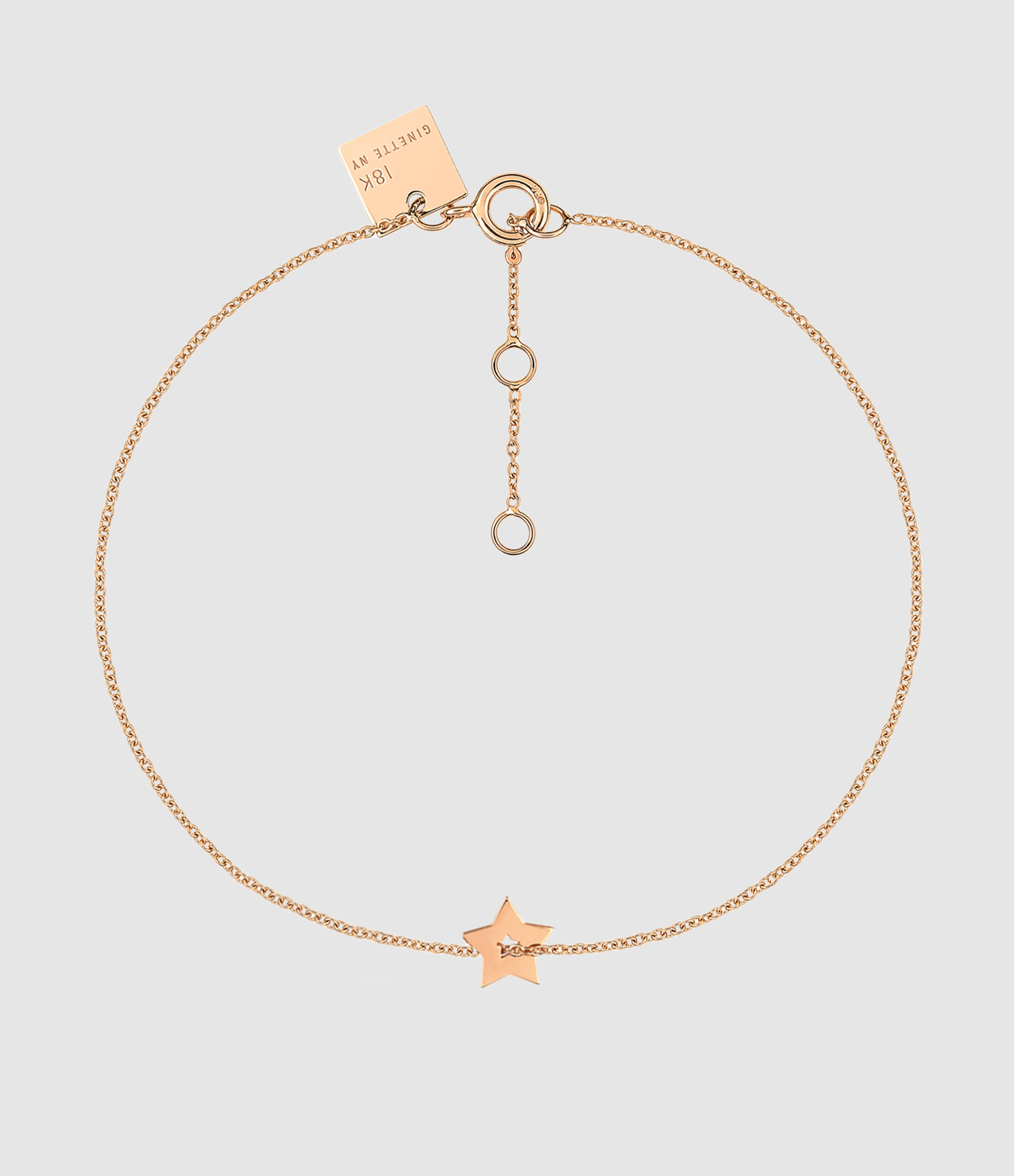 Bracelet Milky Way Étoile Or Rose