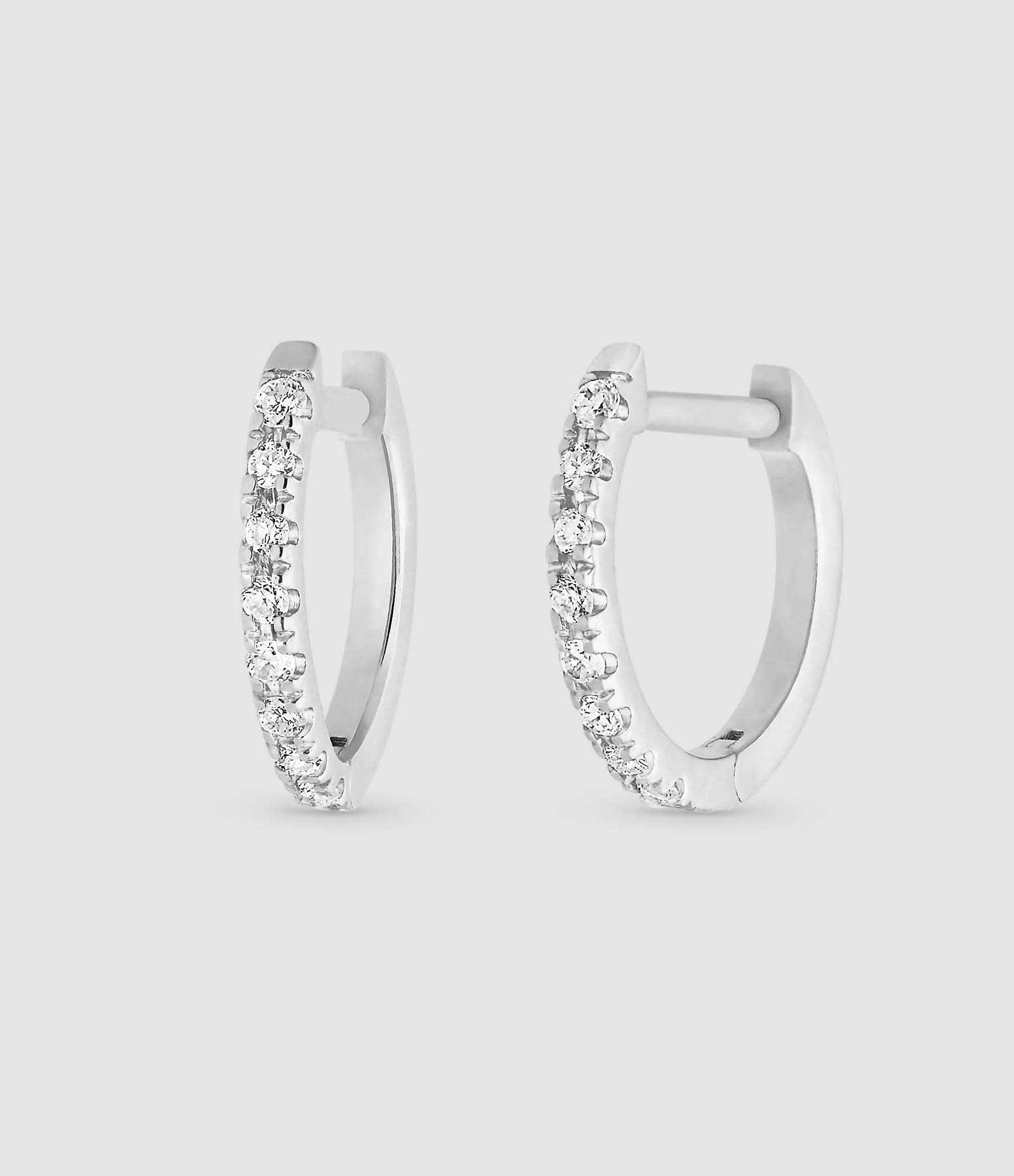 Boucles d'oreilles Be Mine Diamants Or Blanc