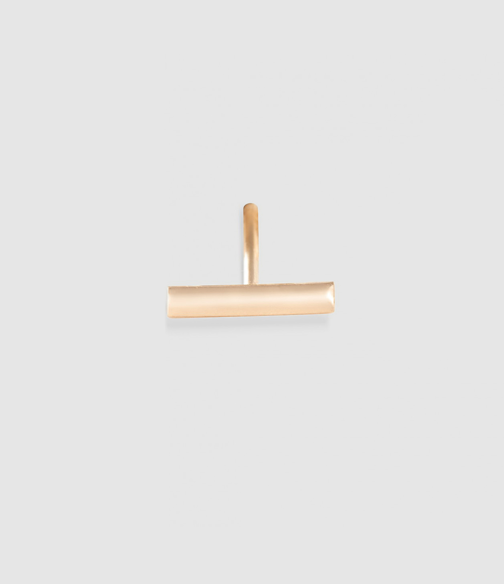 Boucle d'oreille Gold and Diamond Or Rose (vendue à l'unité)