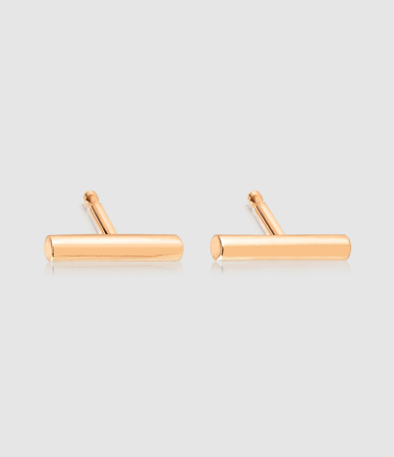 Boucles d'oreilles Gold Strip Or Rose