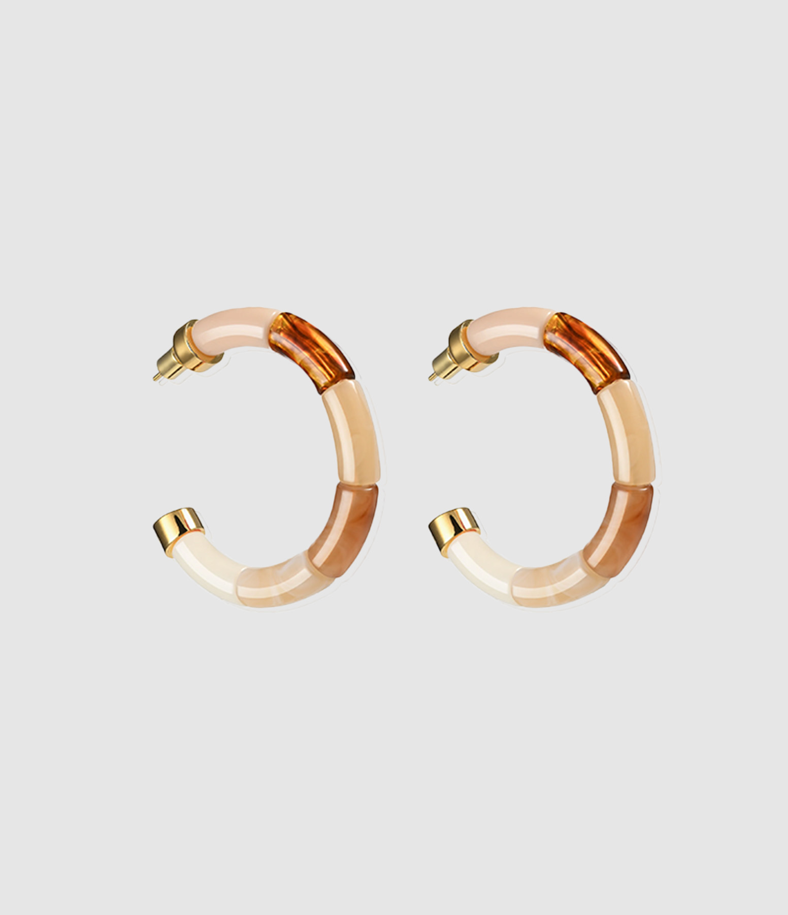 Boucles d'oreille Bola Cafe