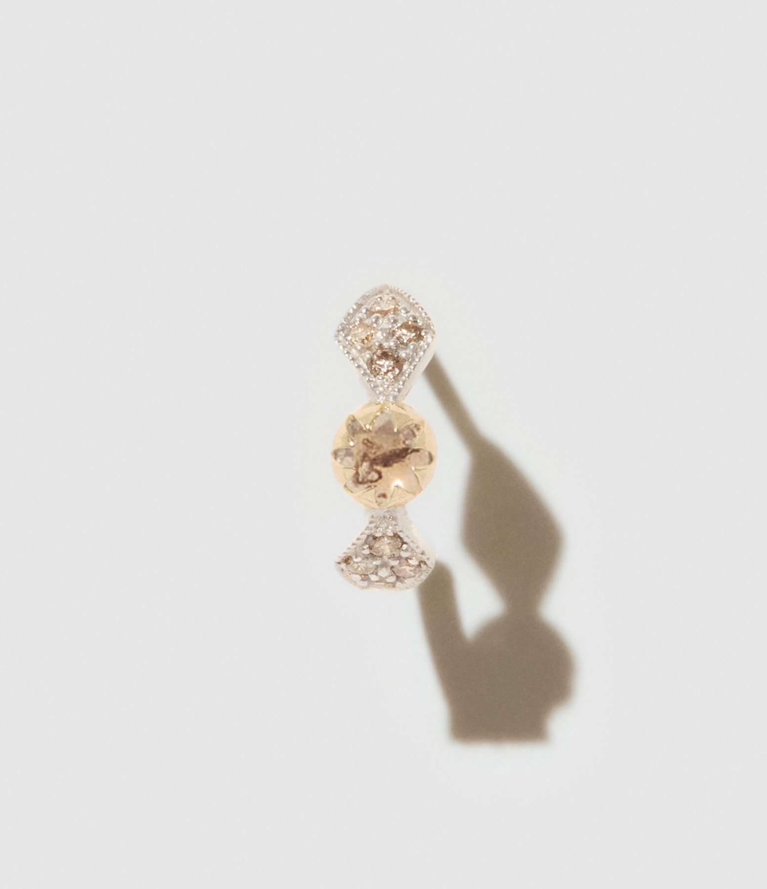 Boucle d'oreille Adèle n°1 Diamant (vendue à l'unité)