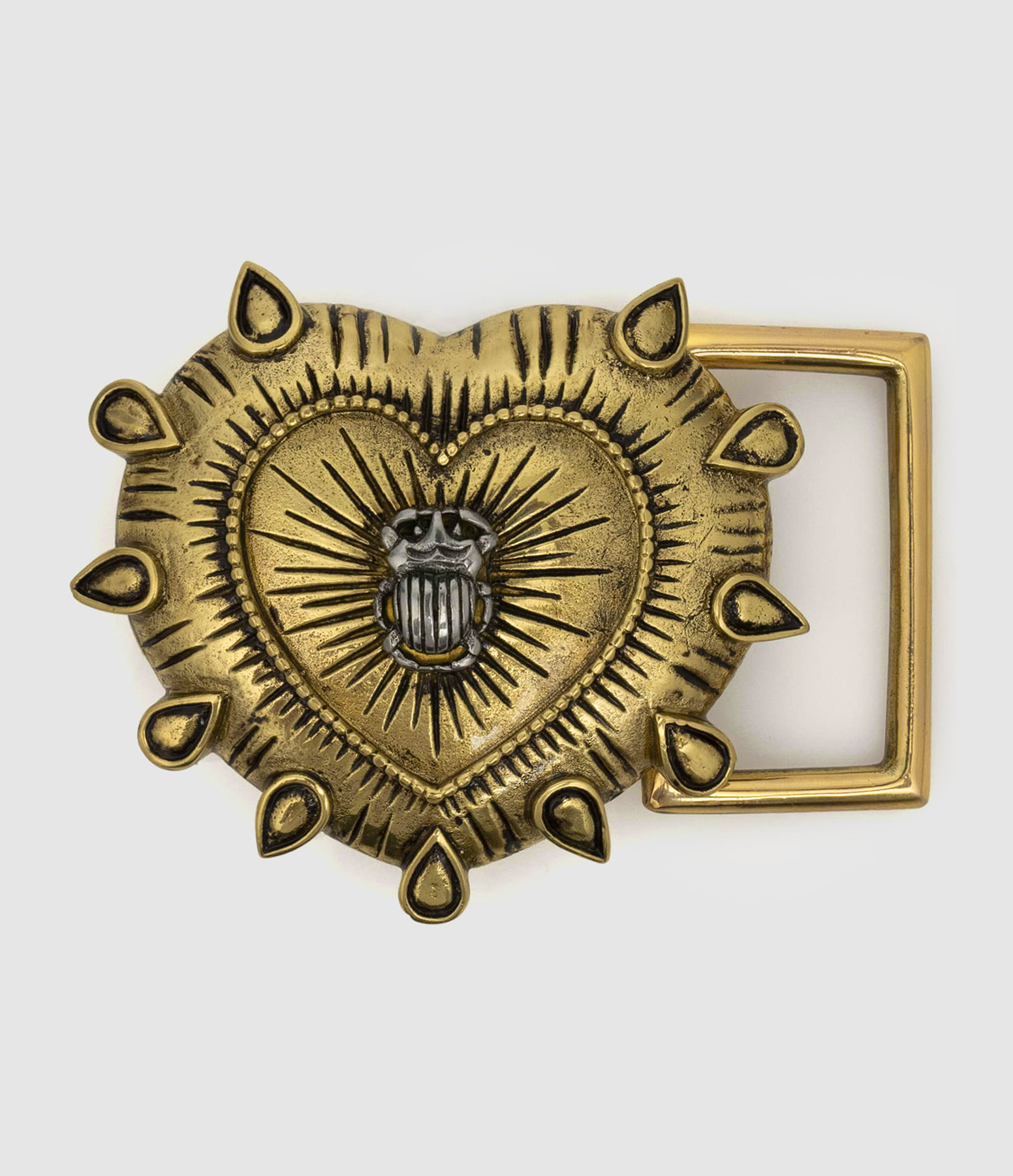 Boucle de Ceinture Ex-Voto Doré