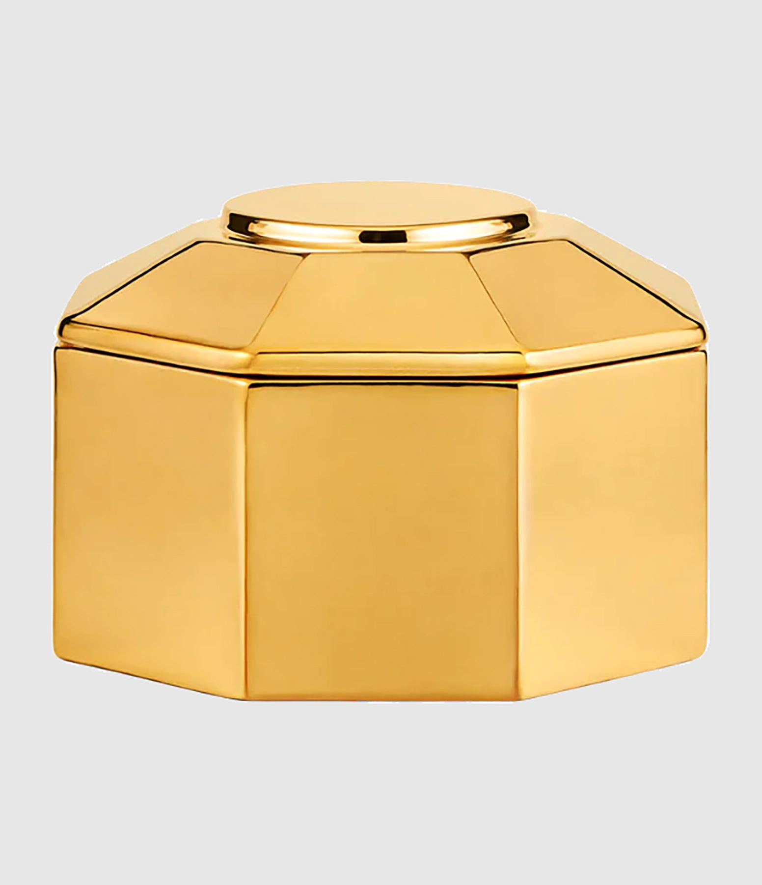 Bougie Octogonal Base Golden Vanilla