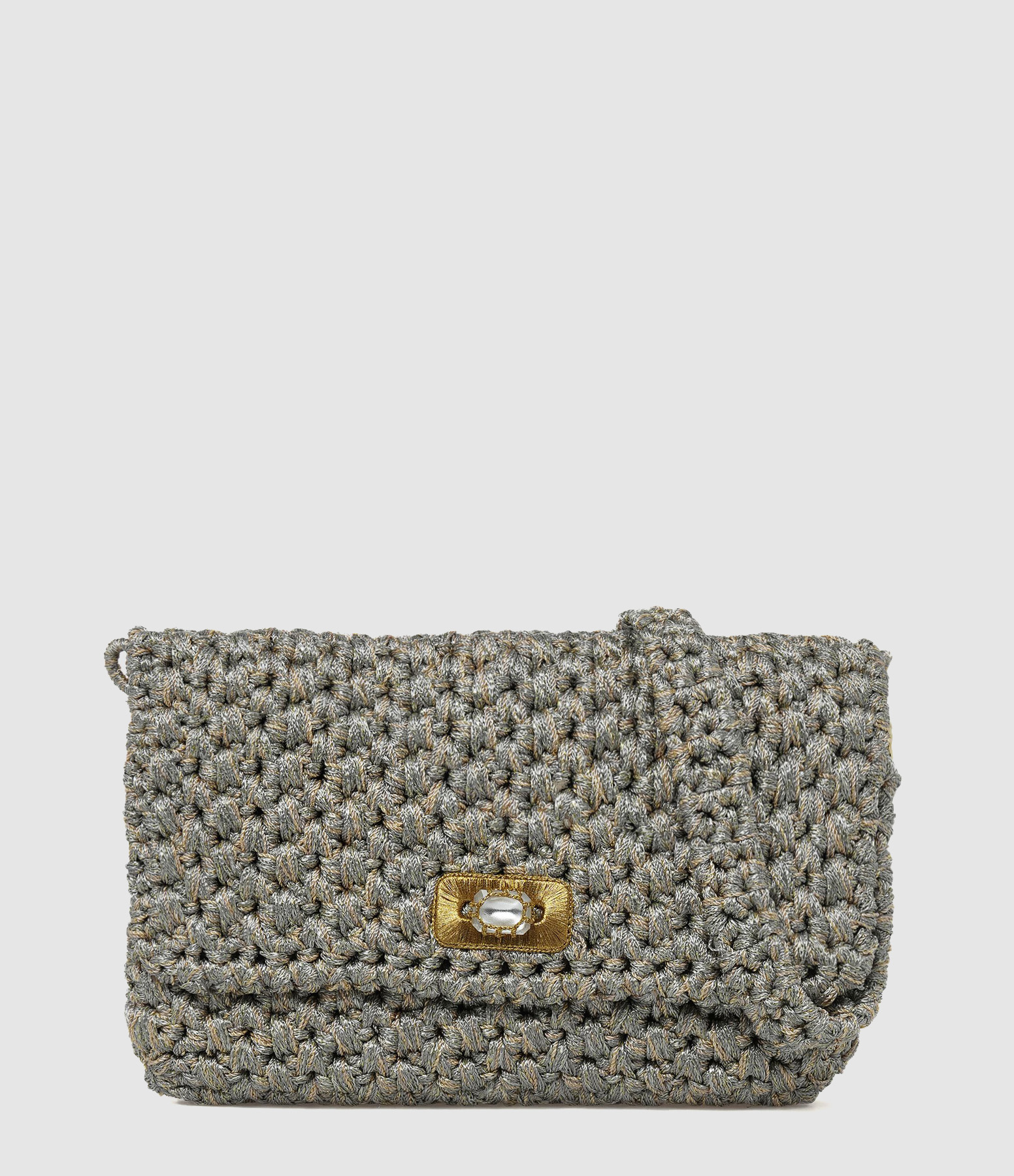 Pochette Bovary Silver