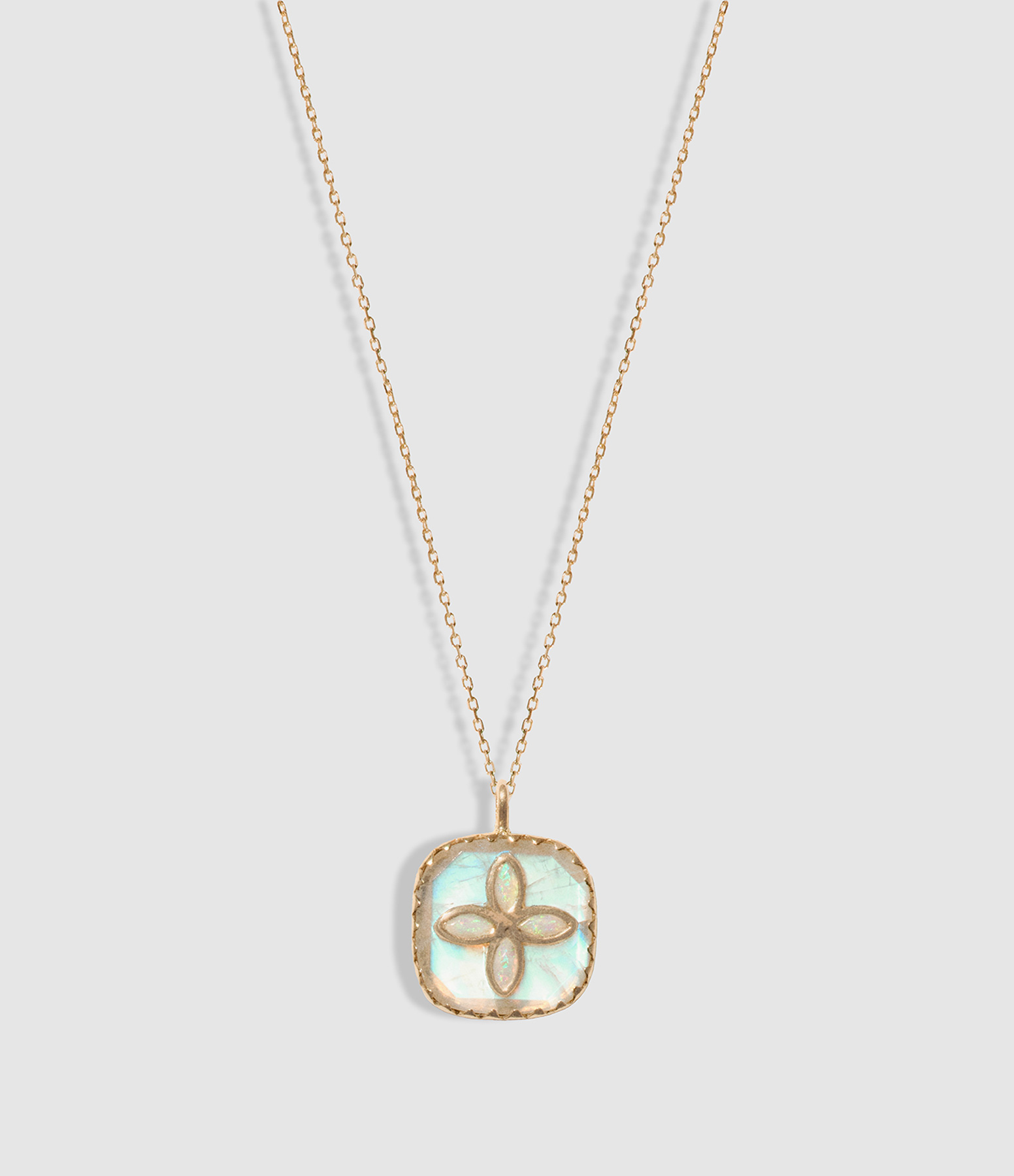 Collier Bowie Pierre de Lune