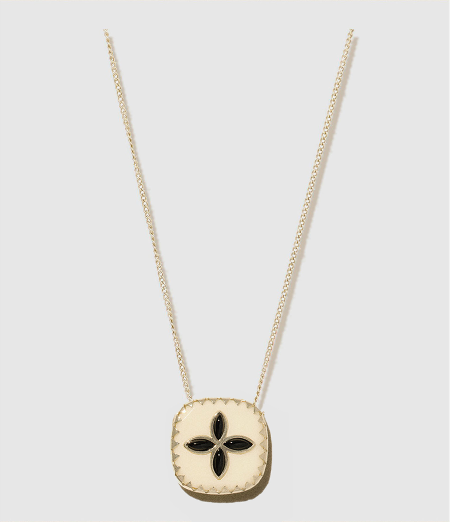 Collier Bowie Onyx Blanc