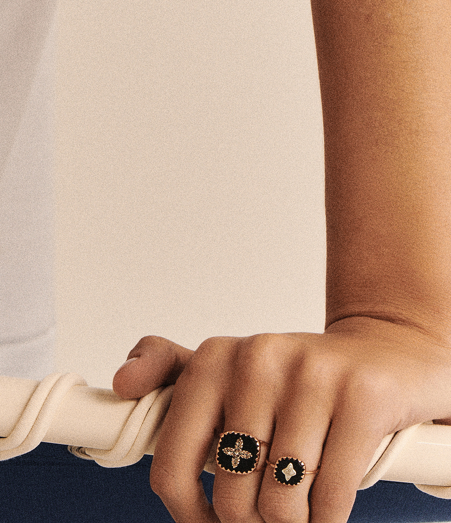 PASCALE MONVOISIN Bague Bowie n 3 Diamant Noir
