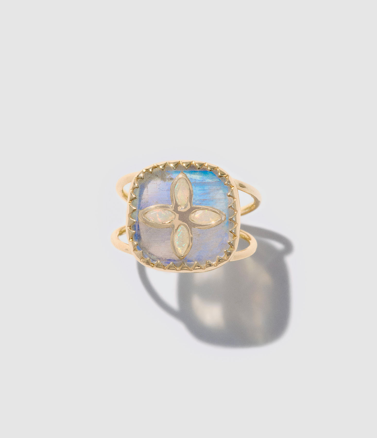 Bague Bowie n°2 Pierre de Lune 