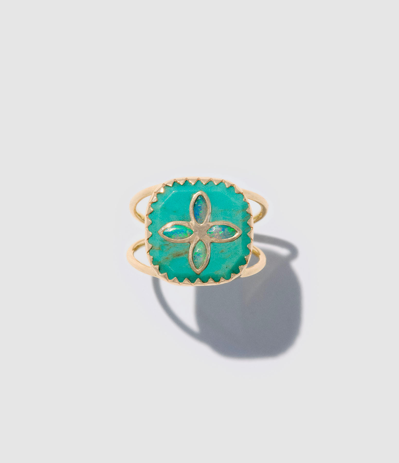 Bague Bowie n°2 Turquoise
