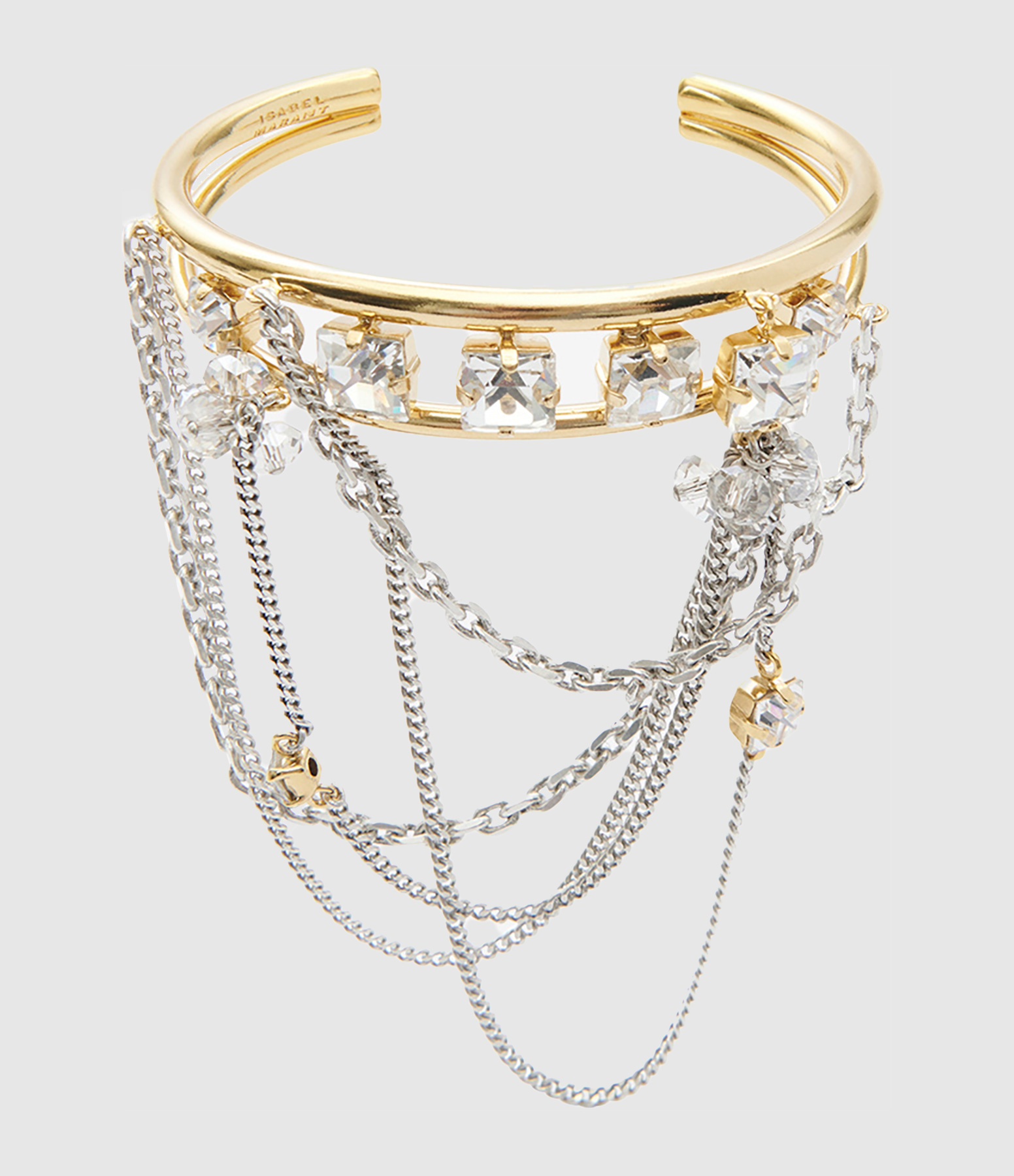 Bracelet Bangle Doré Argenté