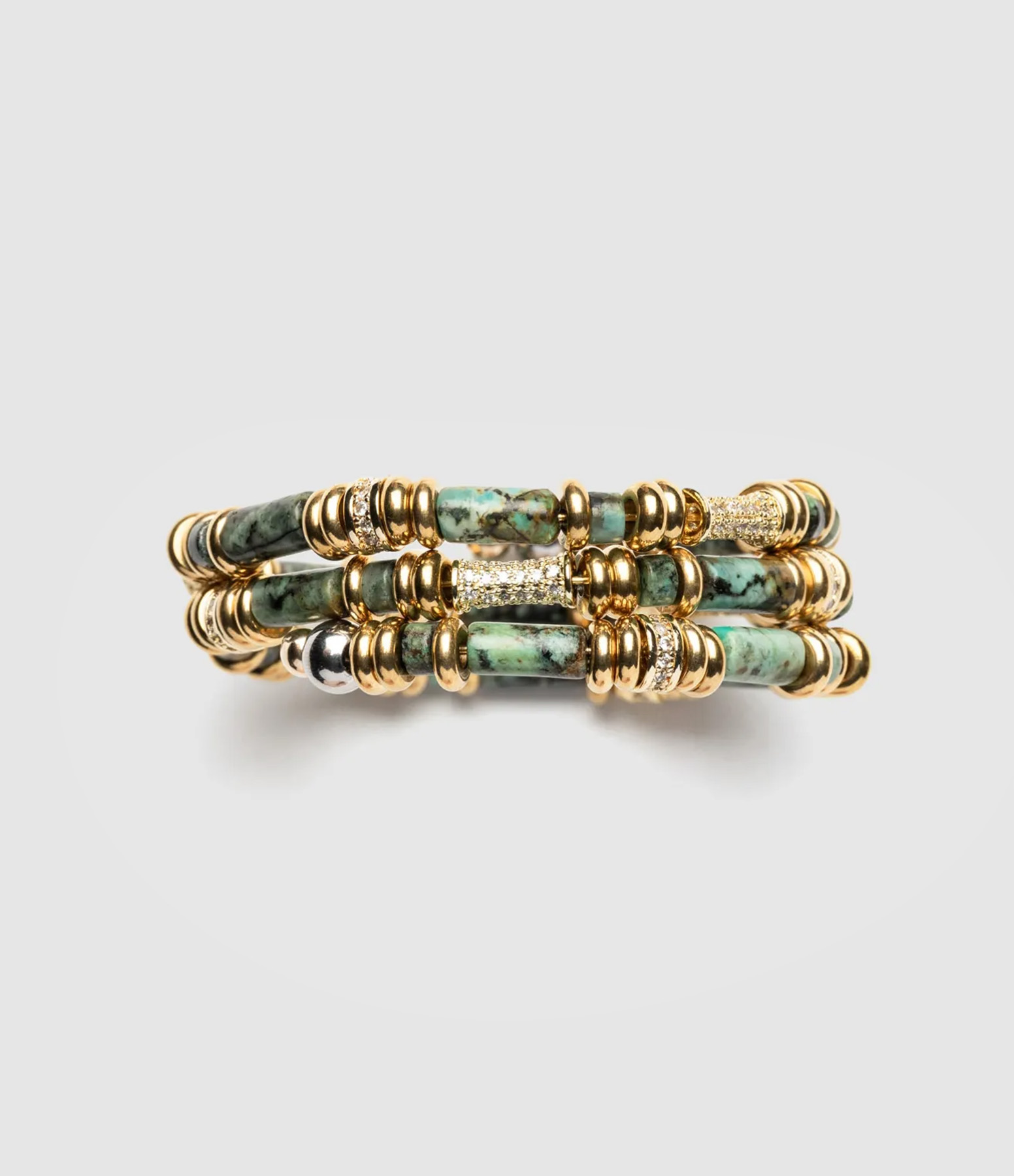 Bracelet Yara Shiny Vert
