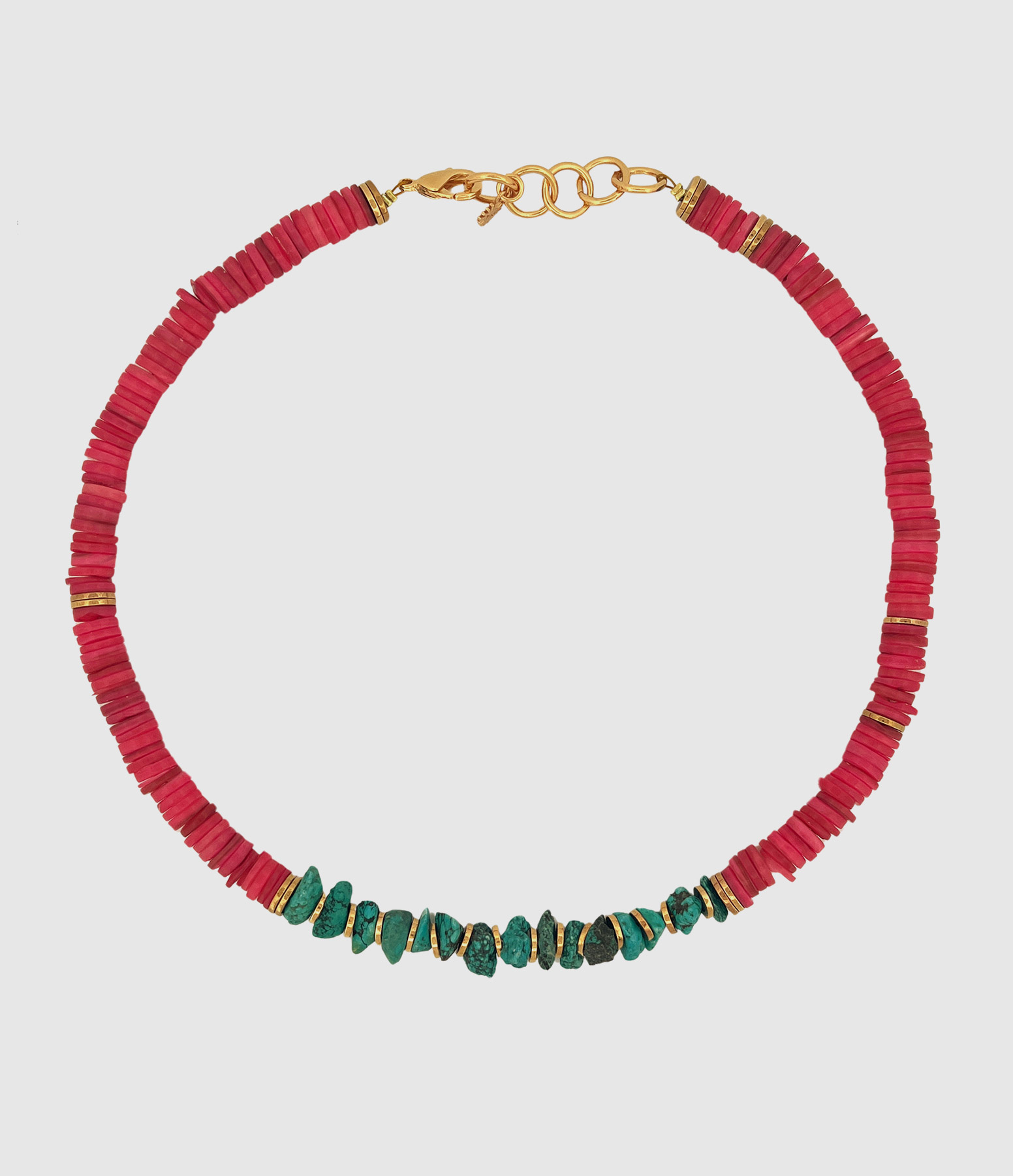 Collier Brazilia Framboise