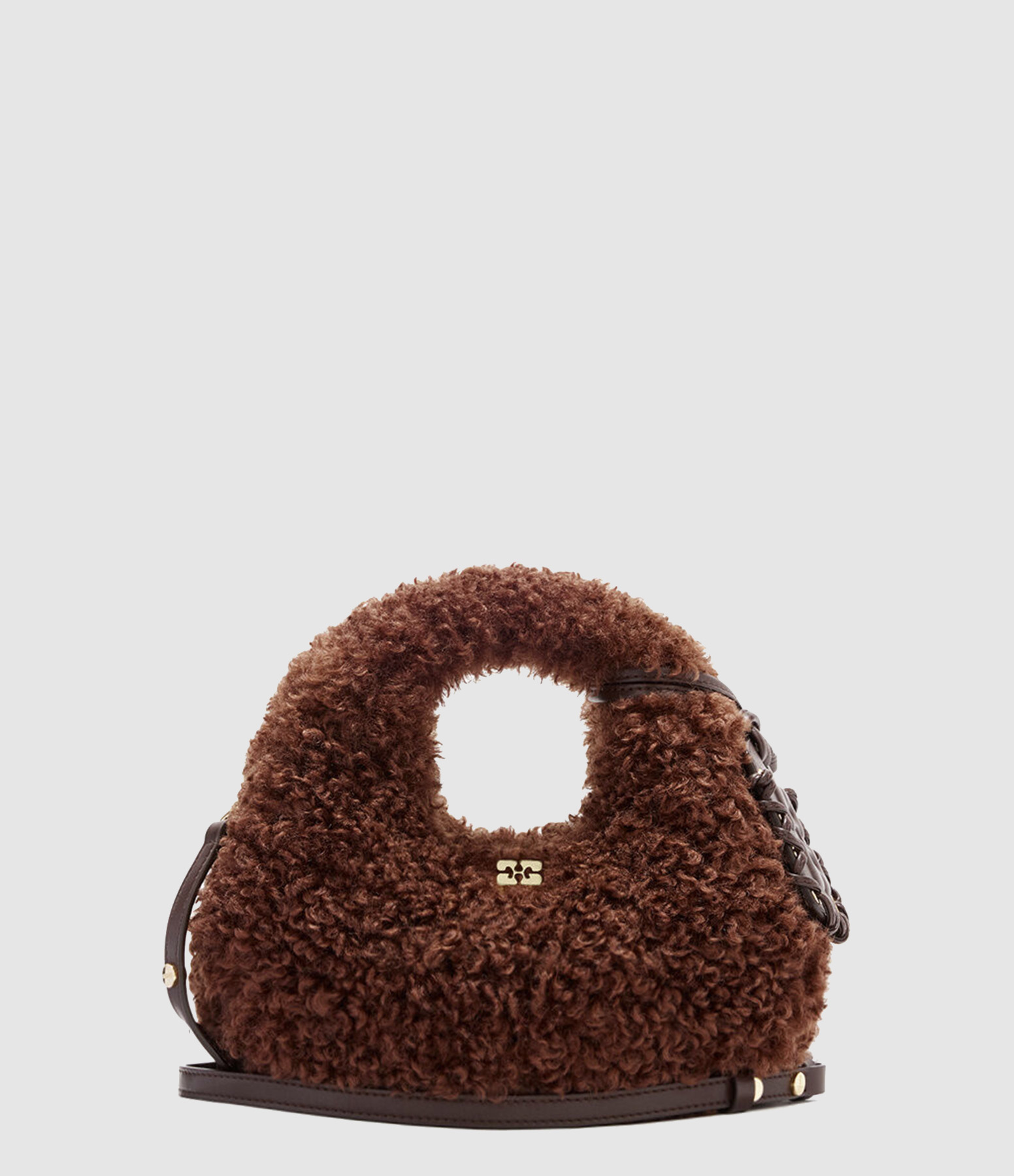 Sac Hobo Mini Curl Fur Demitasse