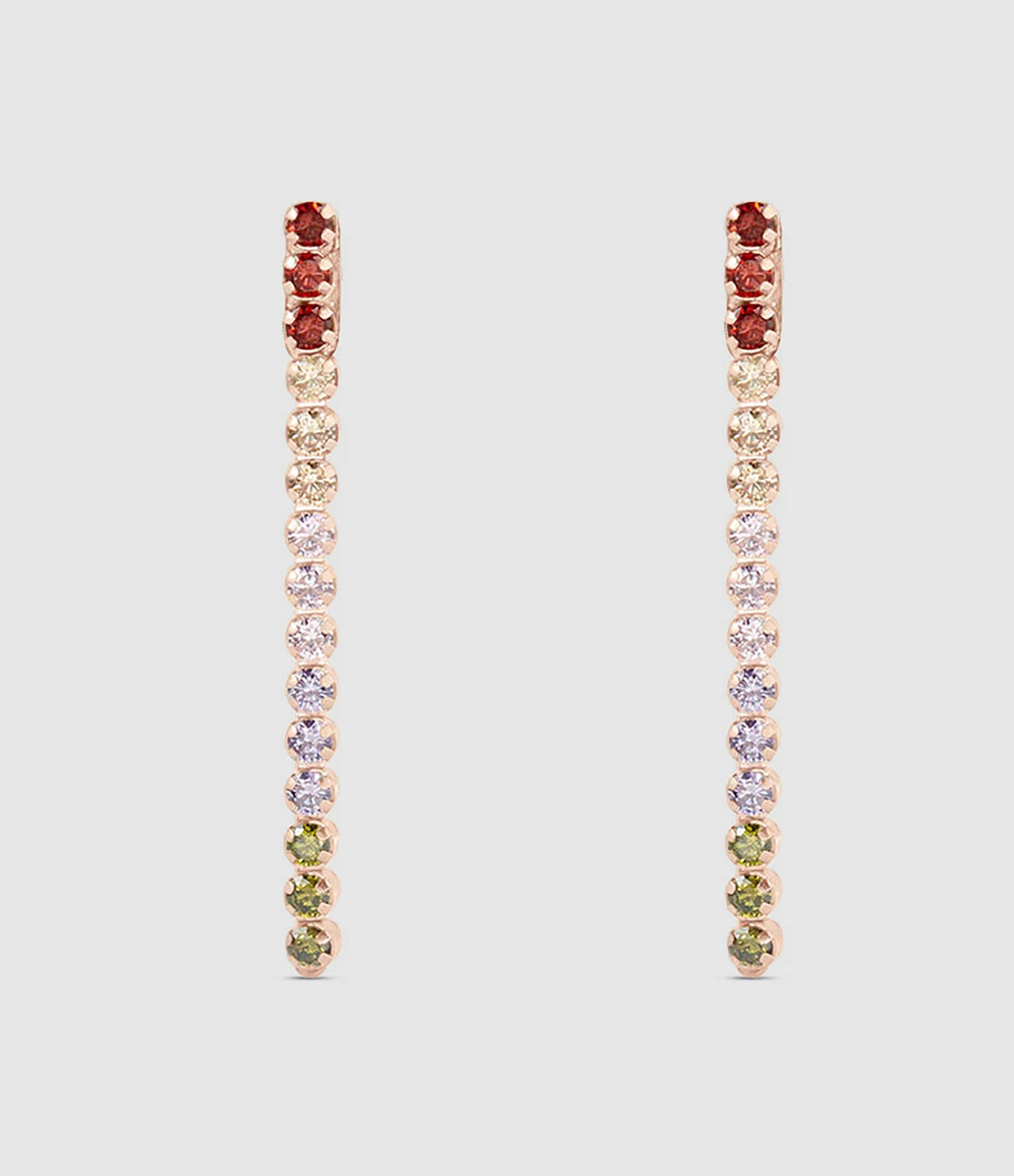 Boucles d'oreilles Rainbow Multicolore