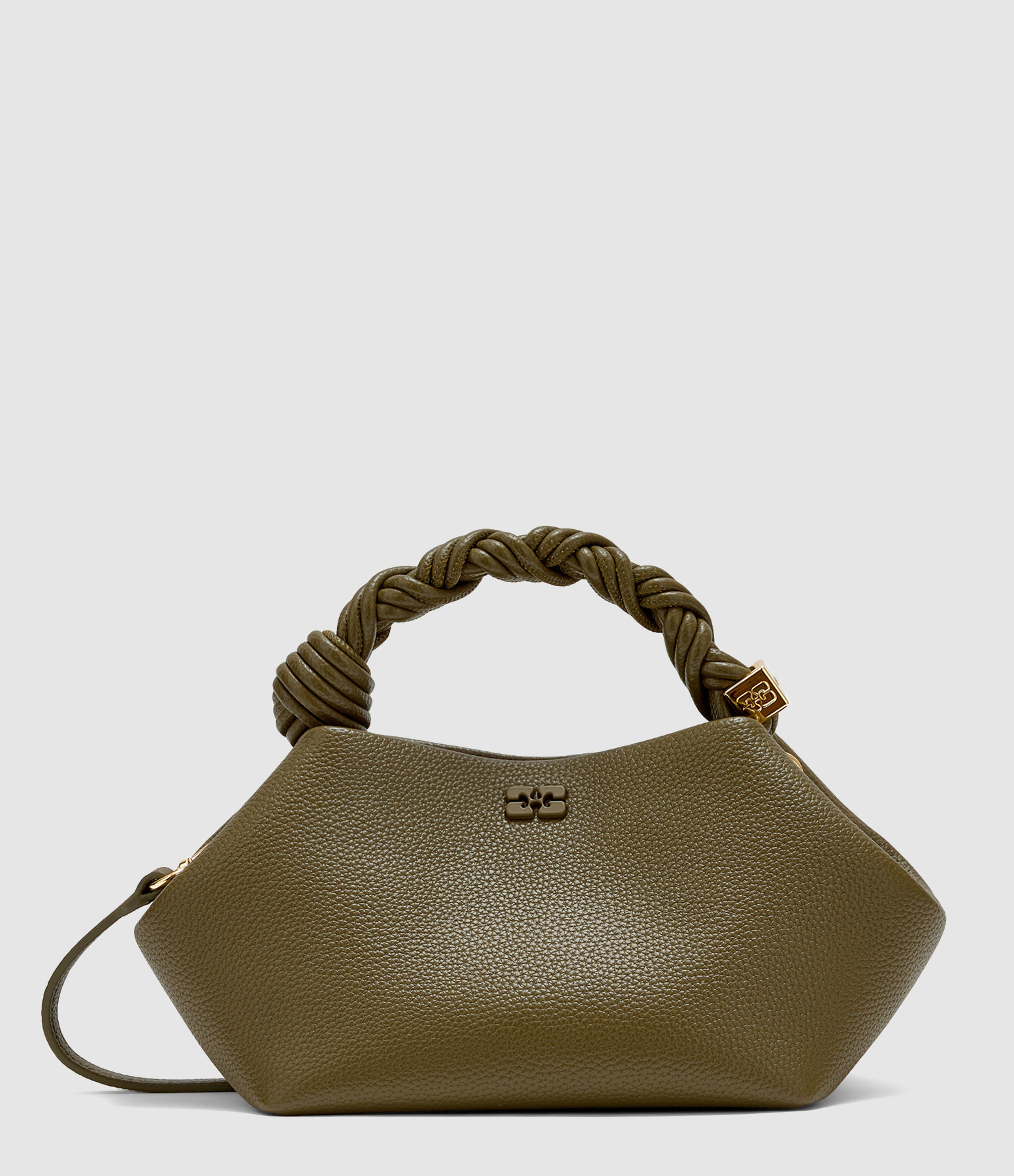 Sac Small Bou Grained Military Olive