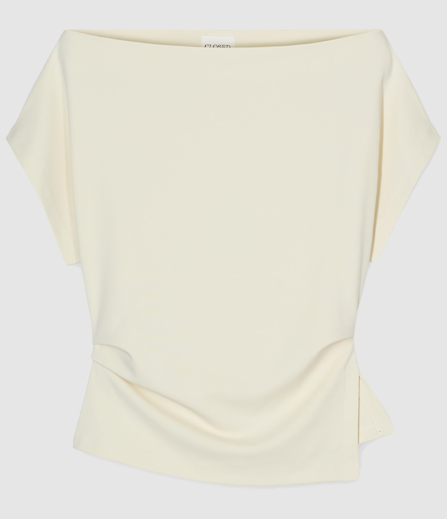 Top Off Shoulder Witherit Beige