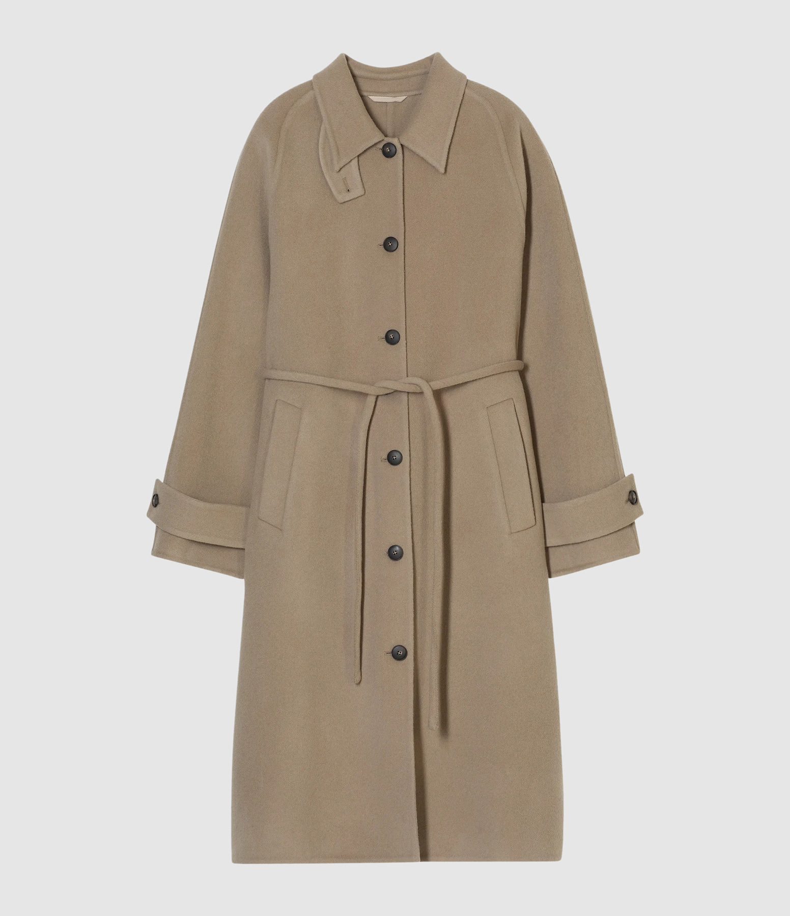 Manteau Belted Clay Beige