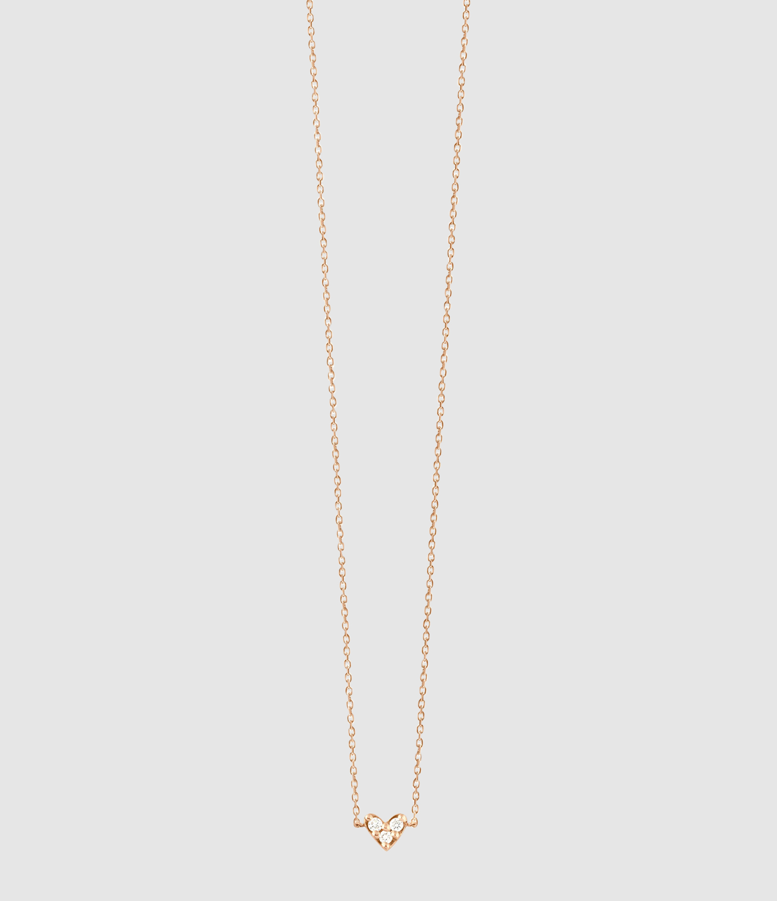 Angie Collier Or Rose Pavé Diamants
