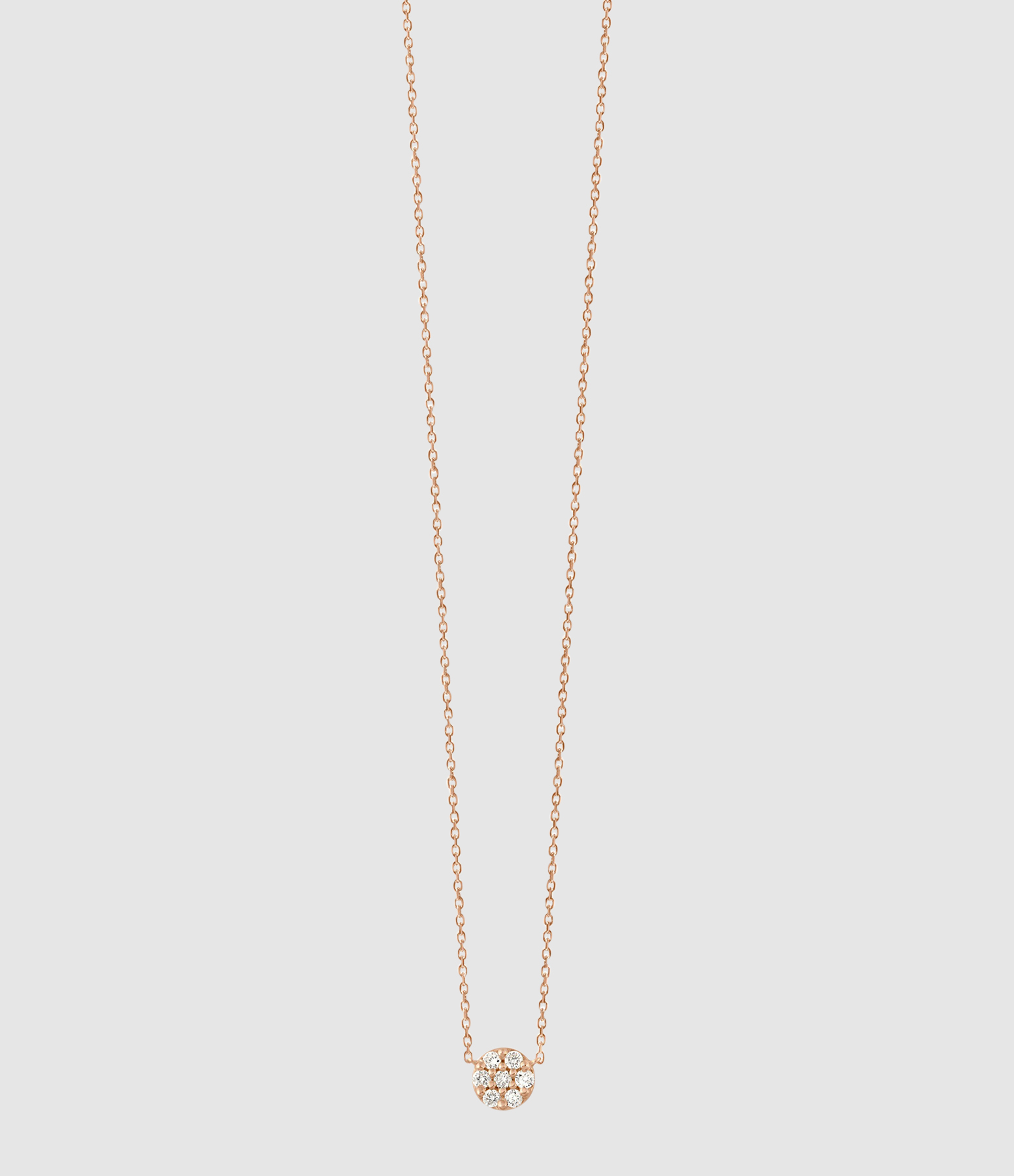 Arizona Dream Collier Or Rose Pavé Diamants