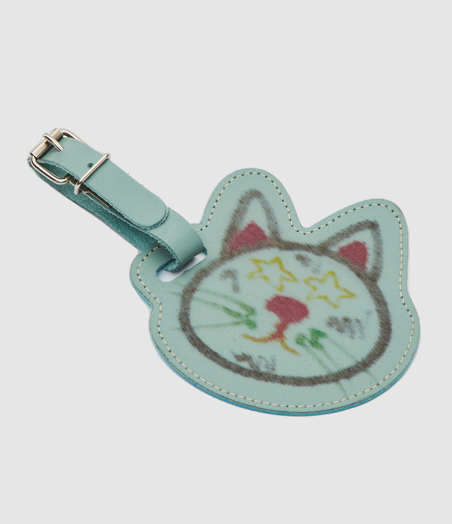 Étiquette Bagage Chat