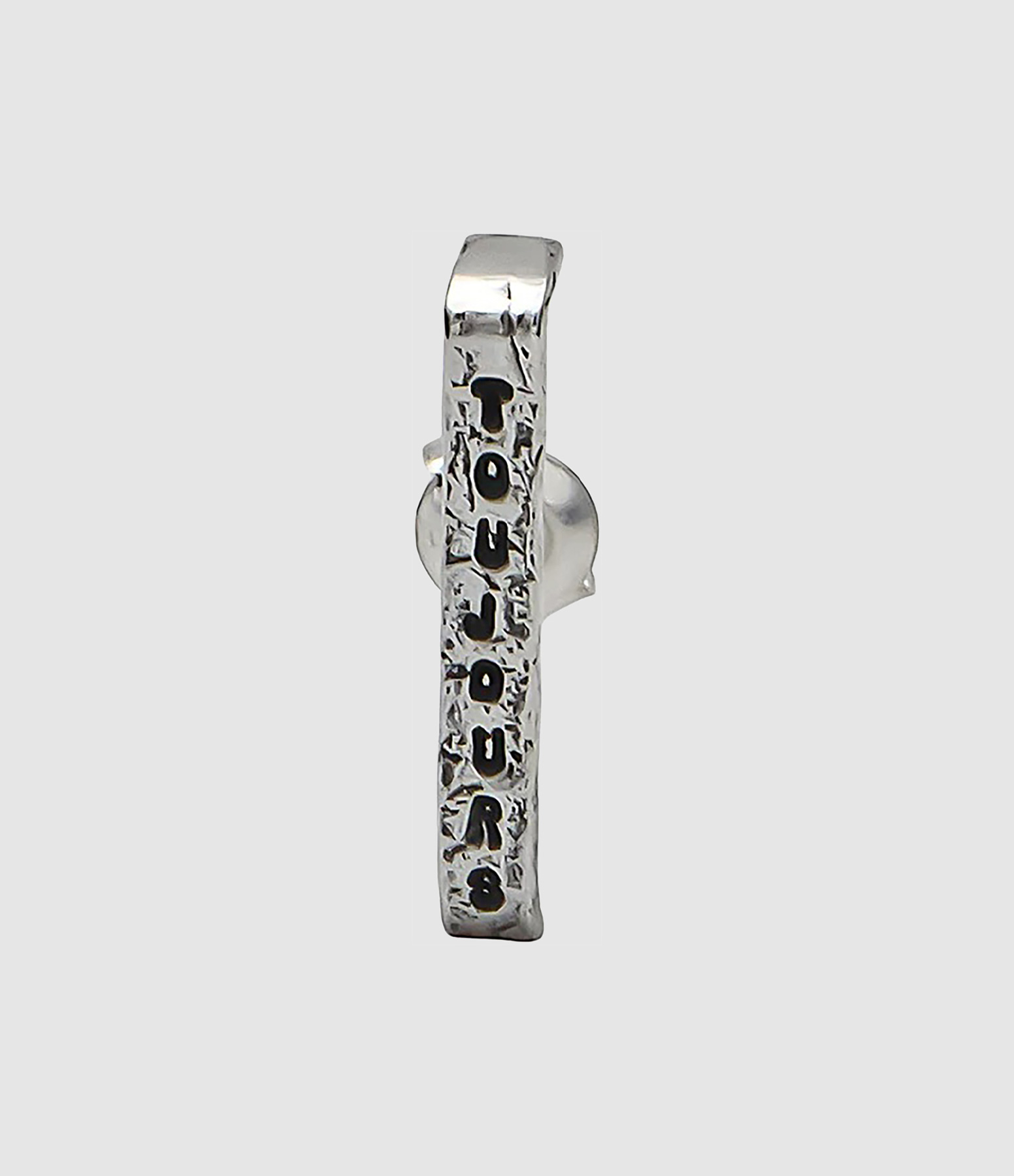 Boucle d'oreille Toujours Argent (vendue à  l'unité)