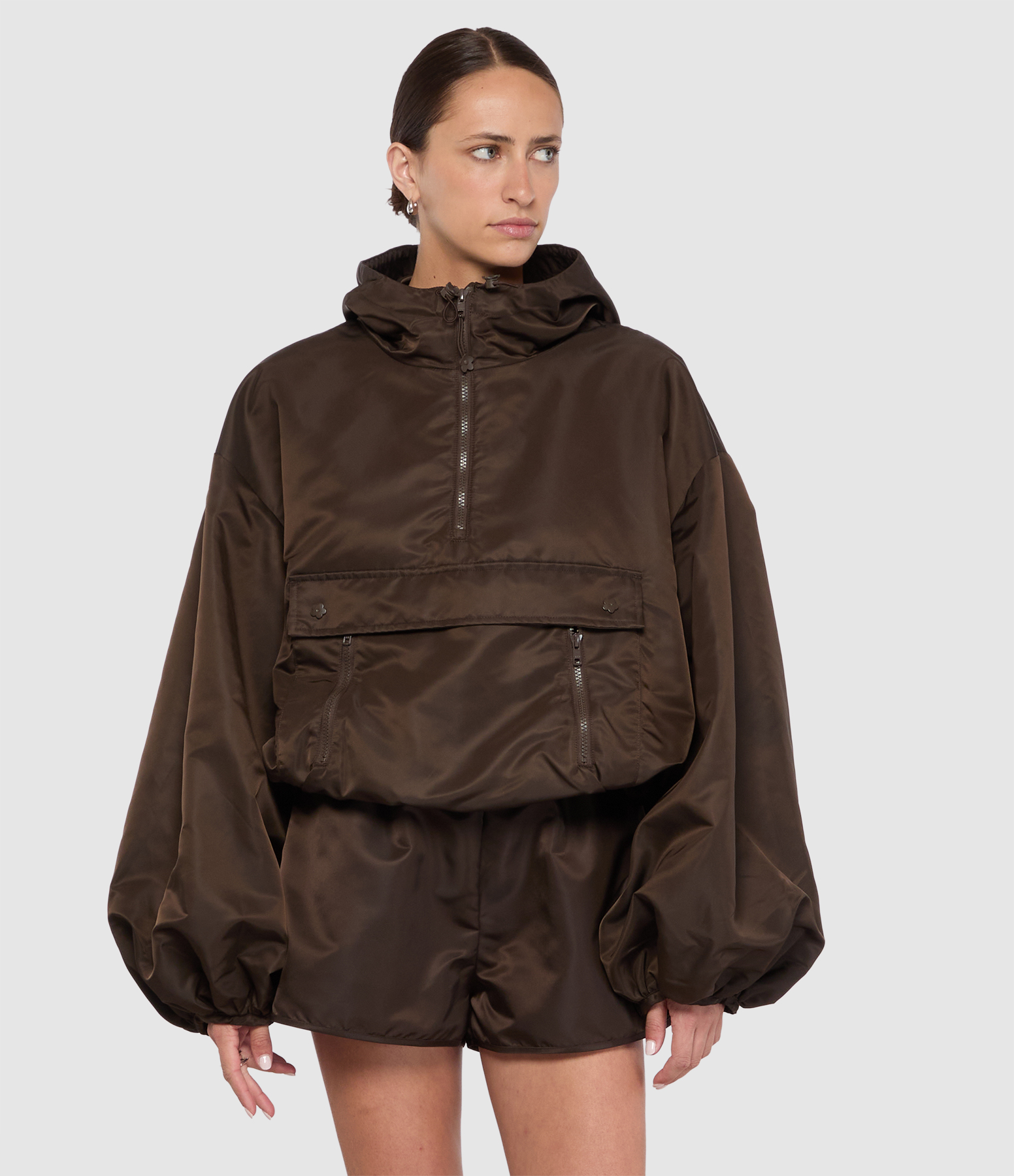 Veste Anorak Beverly Brown